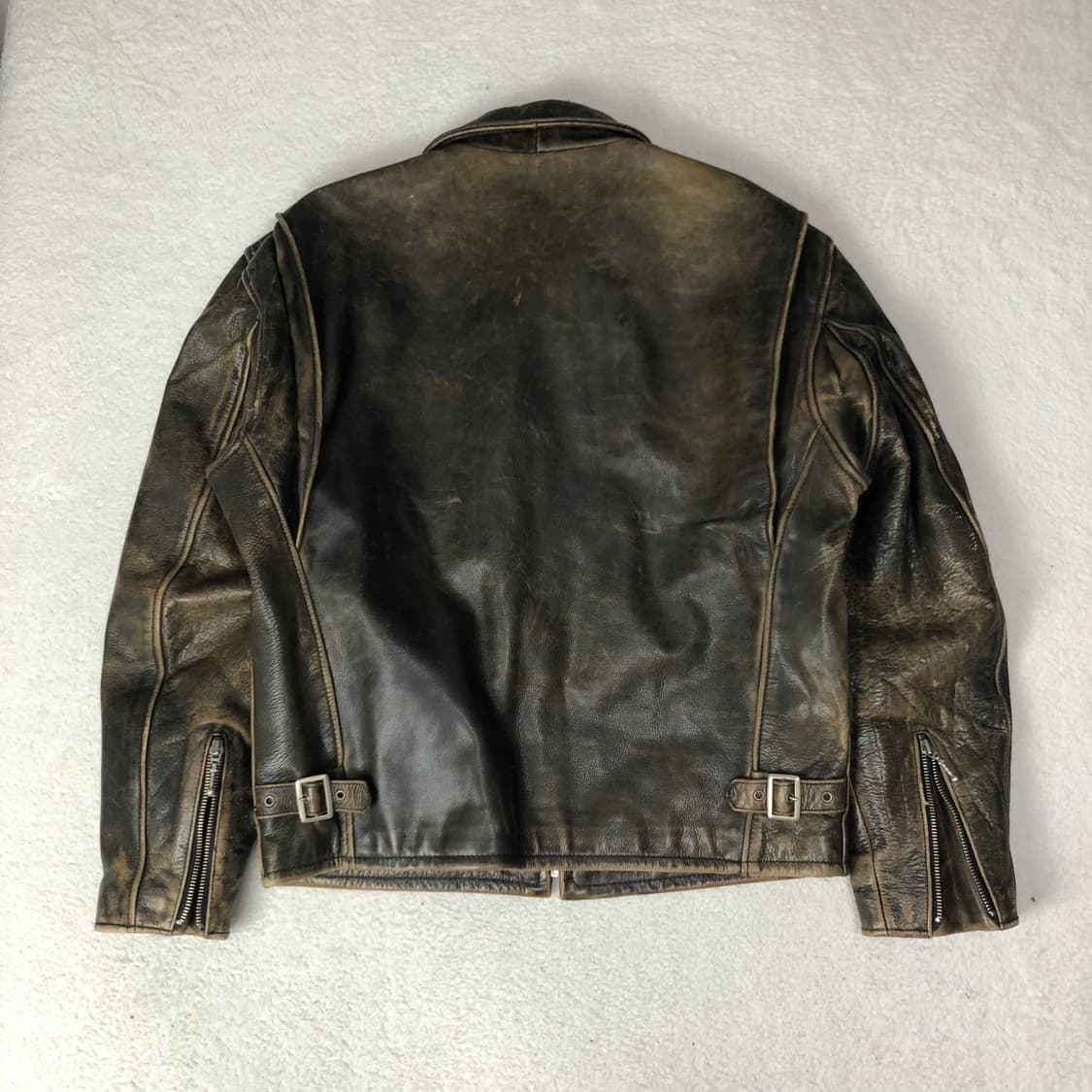 R.B.C 레더 봄버자켓  상품이미지2