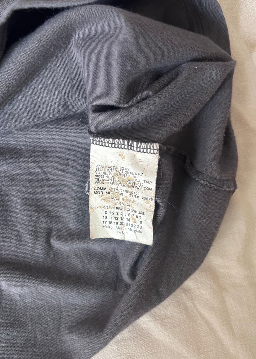 마르지엘라 ss10 twisted collar 상품이미지5