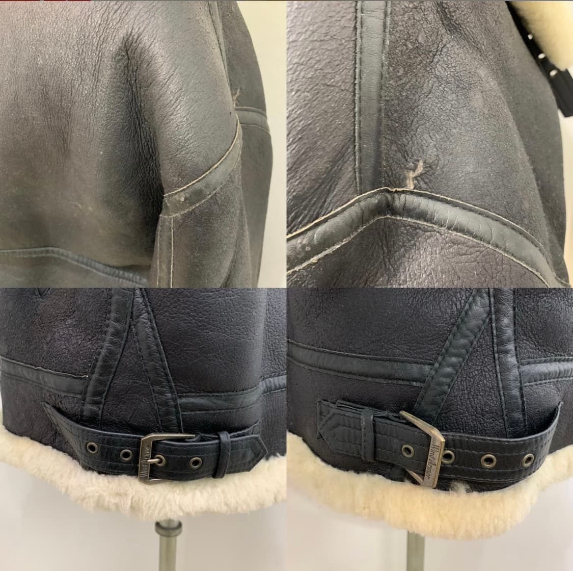 wind armor b-3 빈티지 리얼항공무스탕 상품이미지6