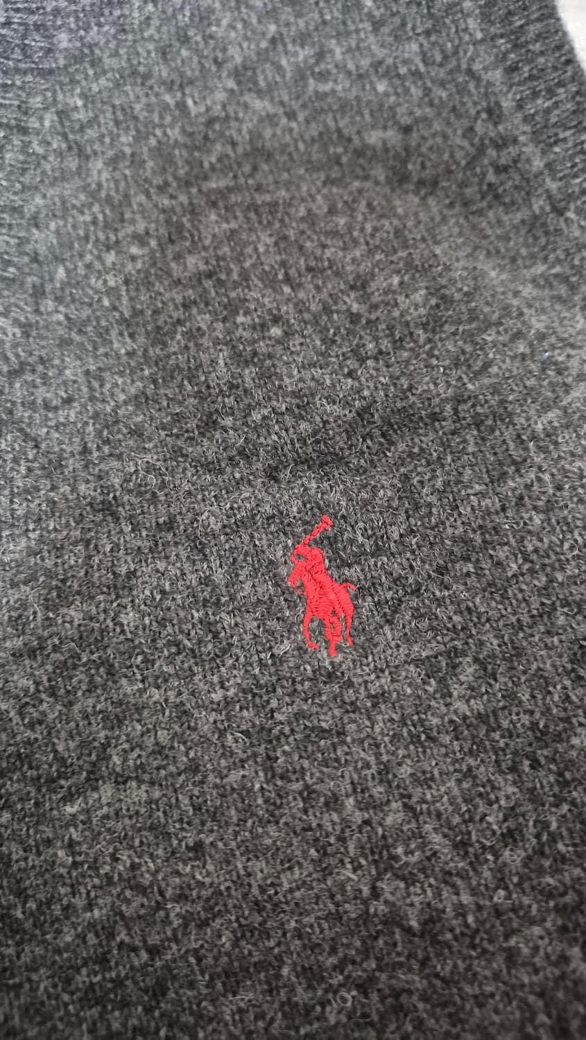 폴로 랄프로렌 울 니트조끼 챠콜 M 상품이미지3