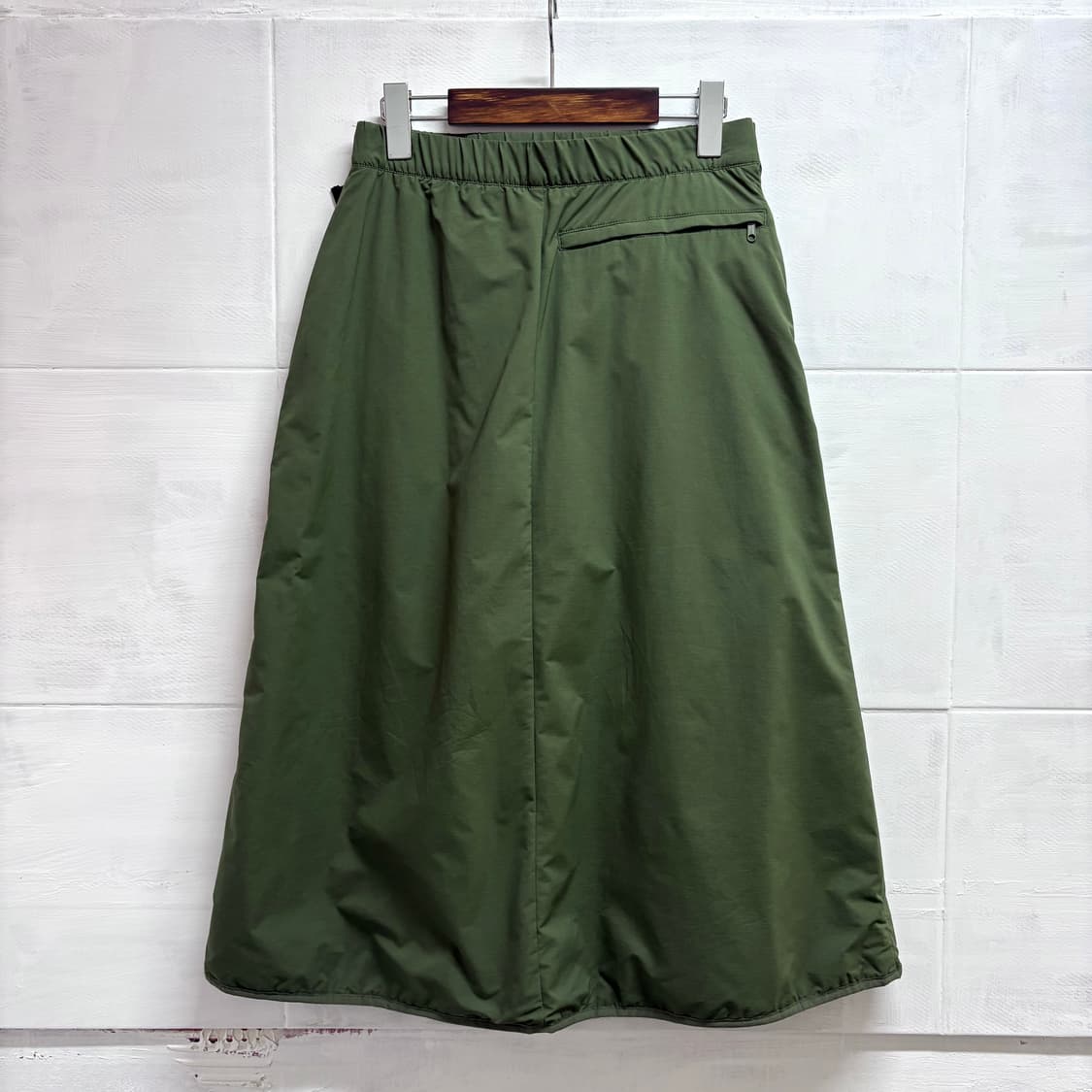 카키 바스락 solotex 스커트  상품이미지4