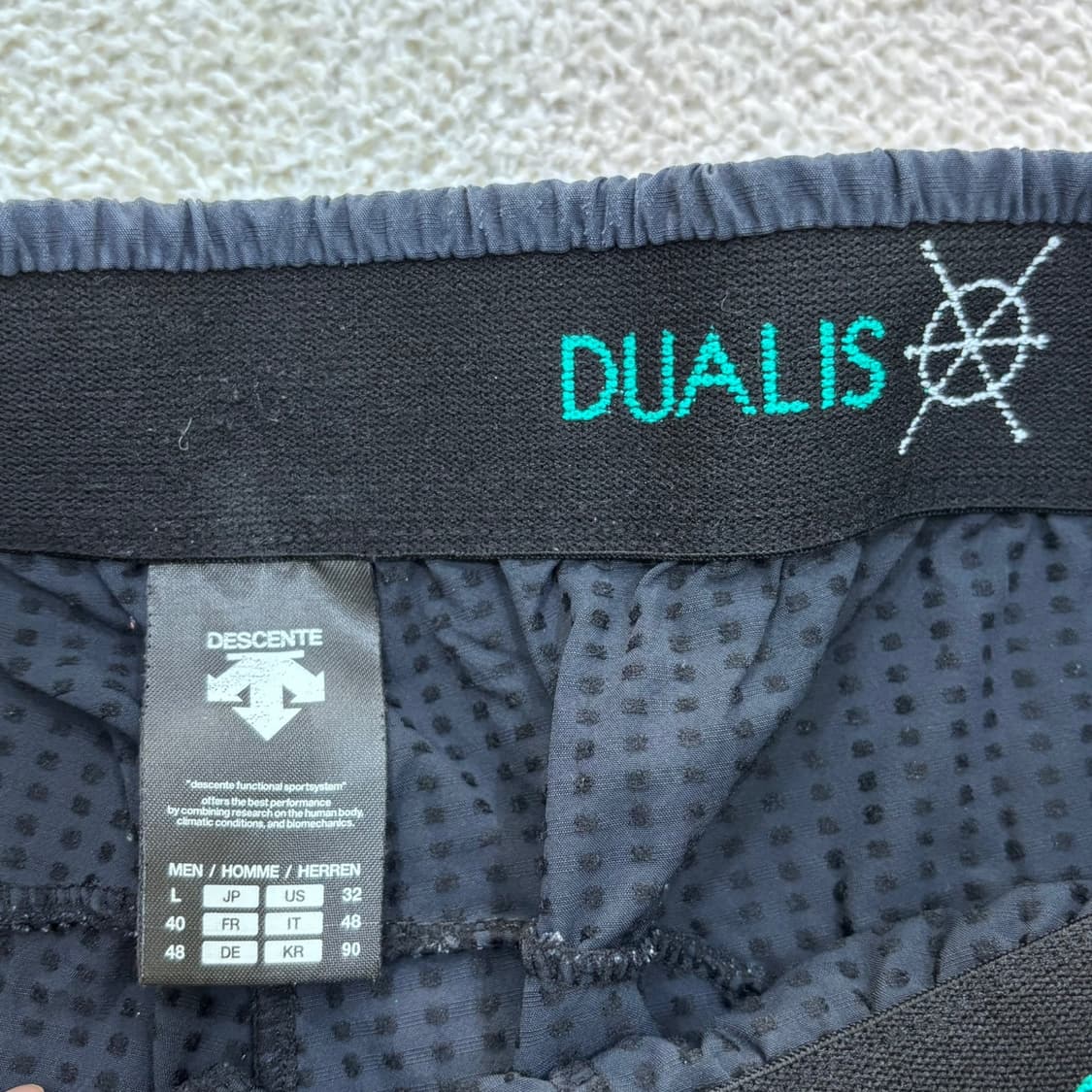 L 데상트 남성 큐롯 반바지 0406E 상품이미지3