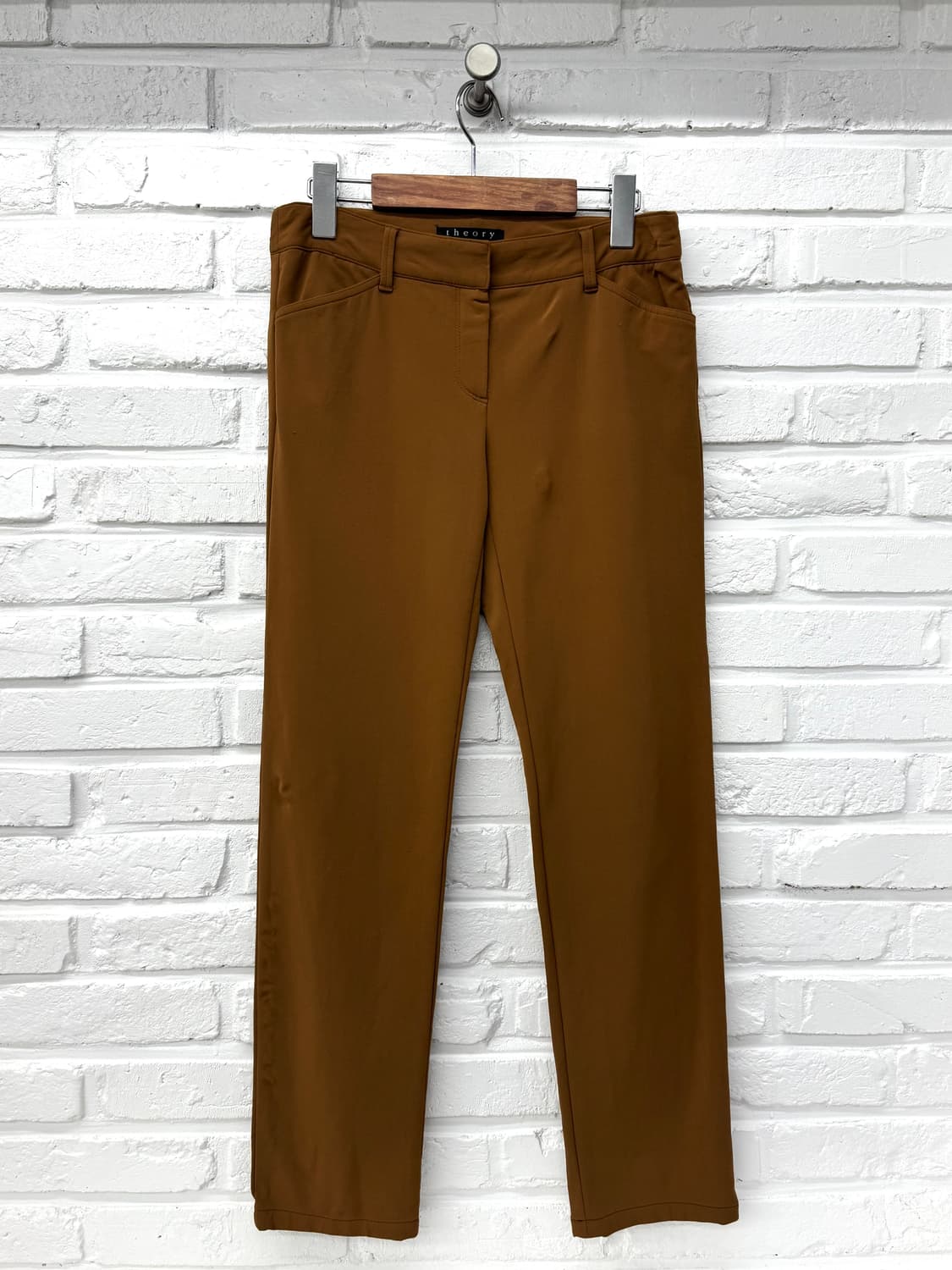 Theory 브라운 팬츠 상품이미지1