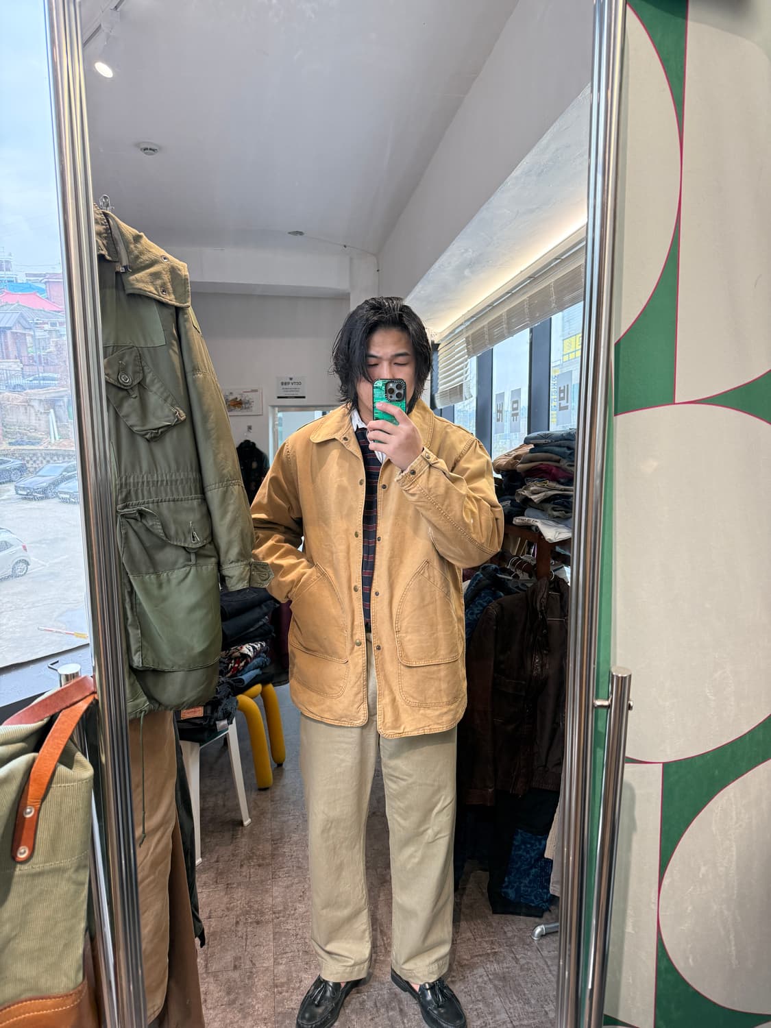 90s USA🇺🇸 엘엘빈 헌팅자켓 L 상품이미지9