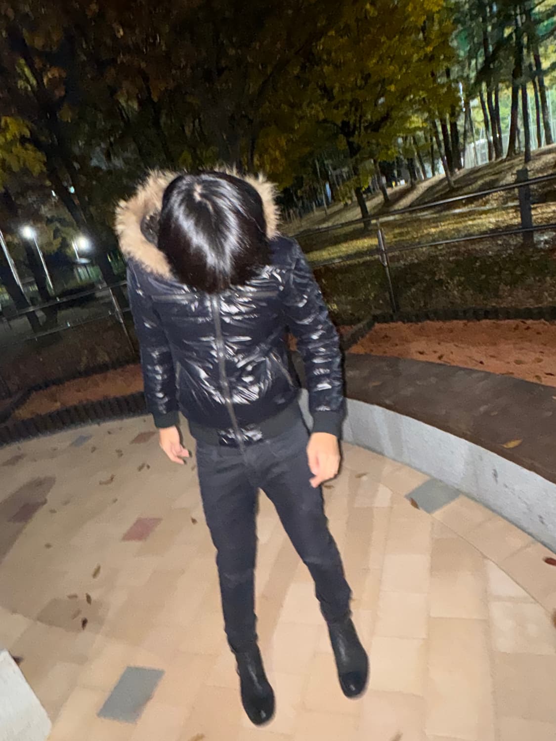 Midas reversible fur puffer jacket 상품이미지4