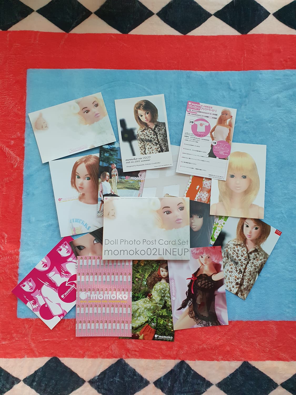 블라이스 지나개런 사진앨범  &컬렉션 카드 & 모모꼬  엽서 상품이미지7