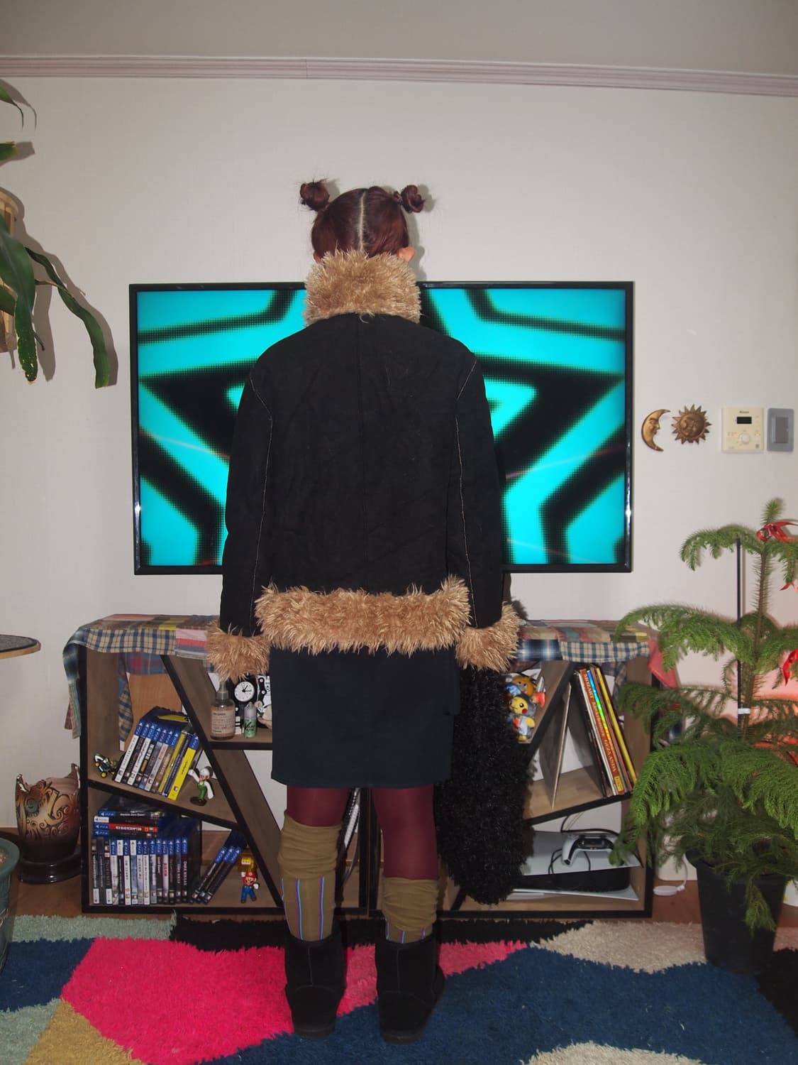 VTG 퍼 트리밍 자켓 상품이미지5