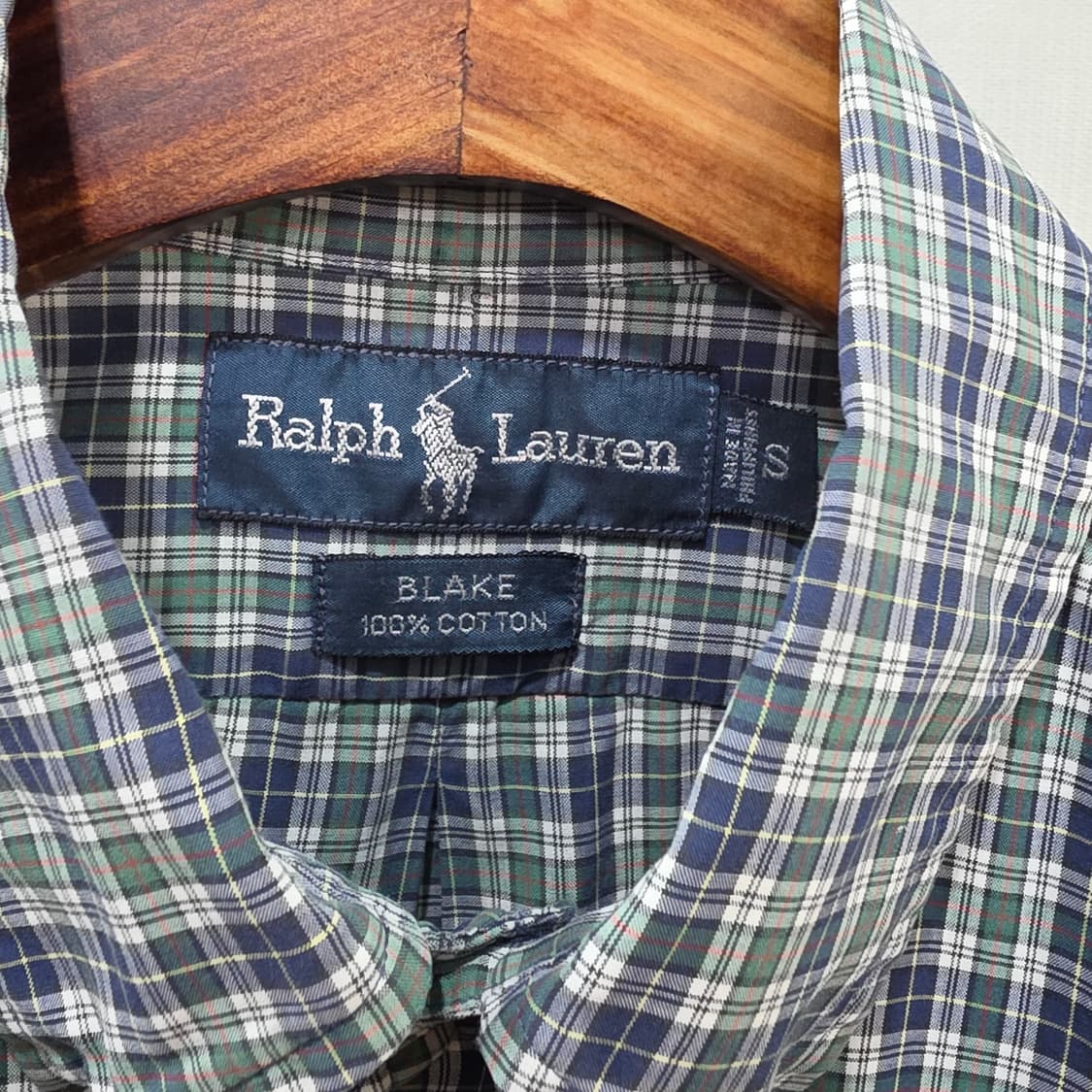 랄프로렌 반팔 체크셔츠- S 상품이미지7