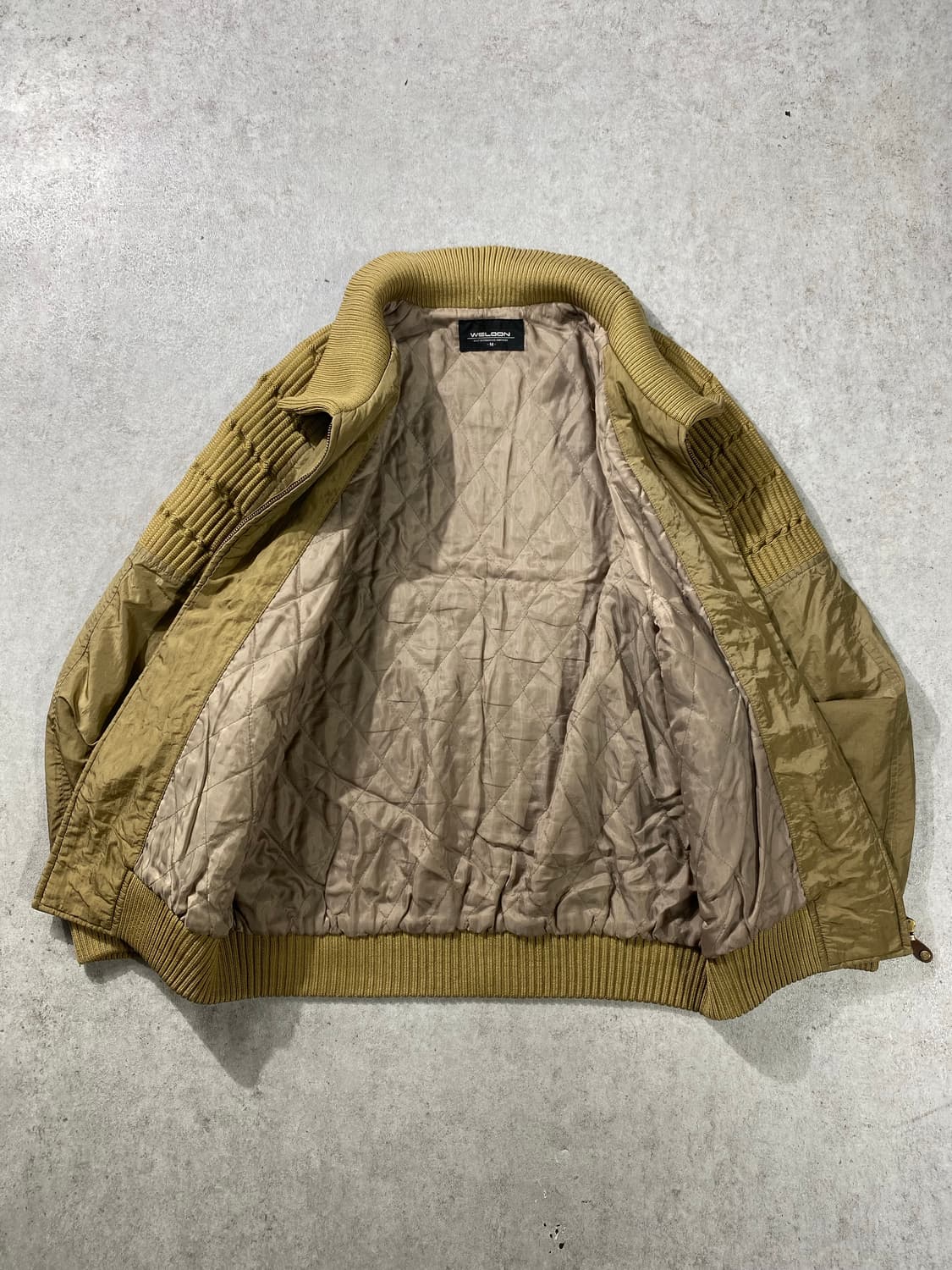 [M] 90s WELDON 재패니즈 빈티지 나일론 봄버자켓 상품이미지6