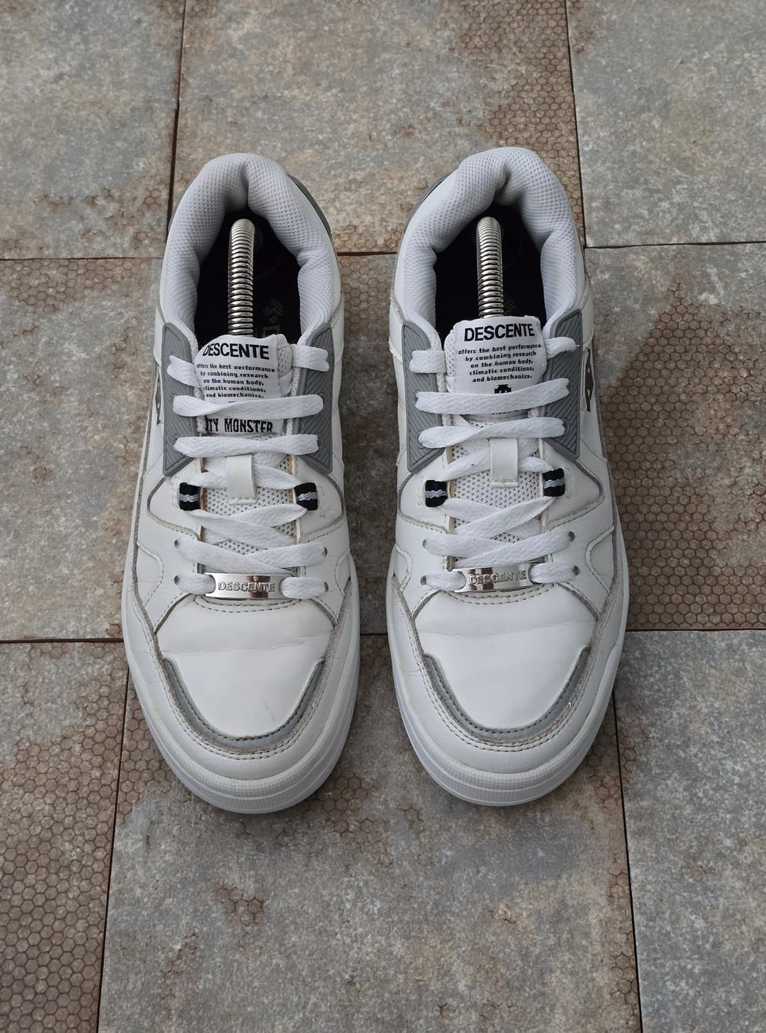 (245)데상트 시티 클래식 화이트 상품이미지2