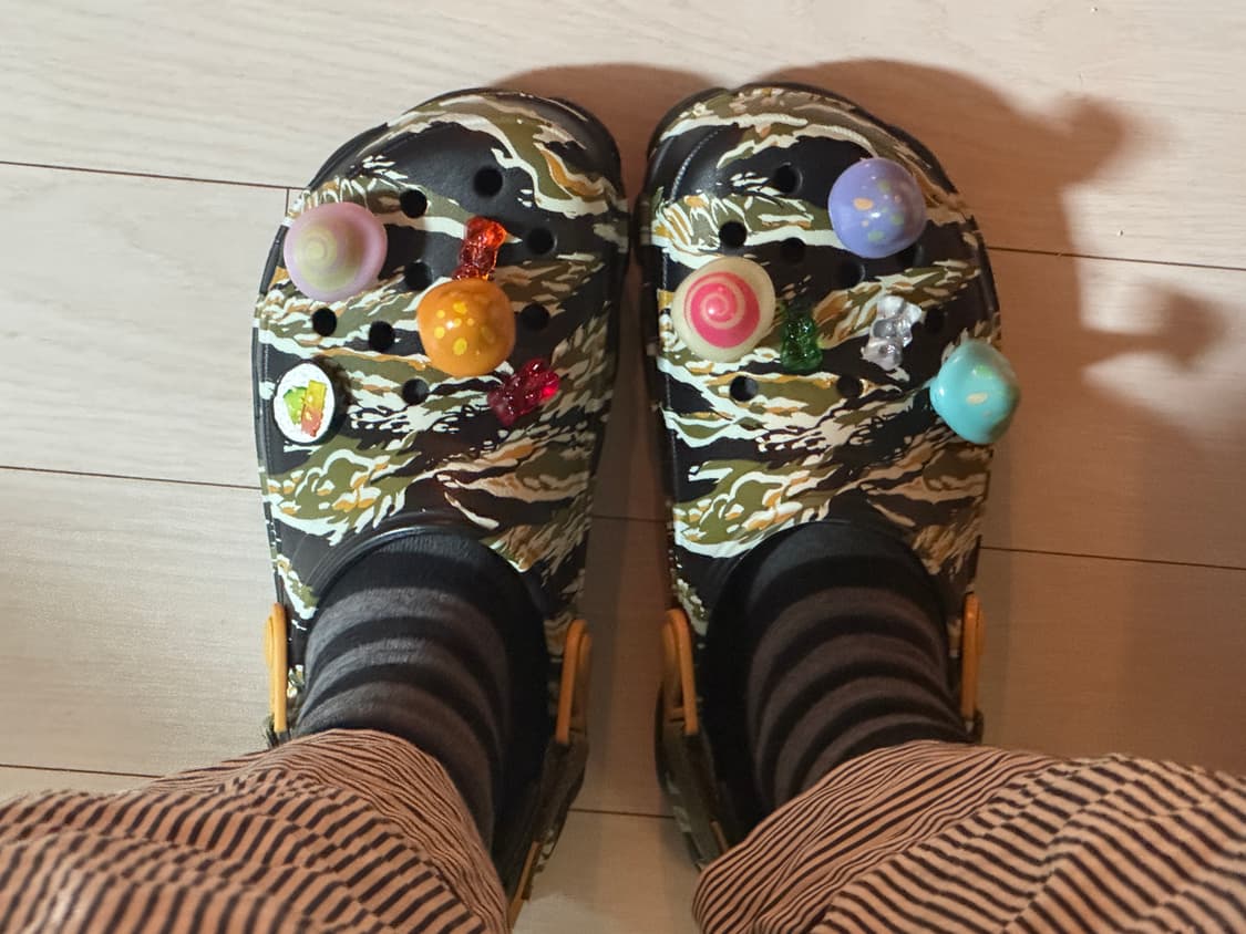 Crocs 크록스 버섯 지비츠 5개 세트  상품이미지3
