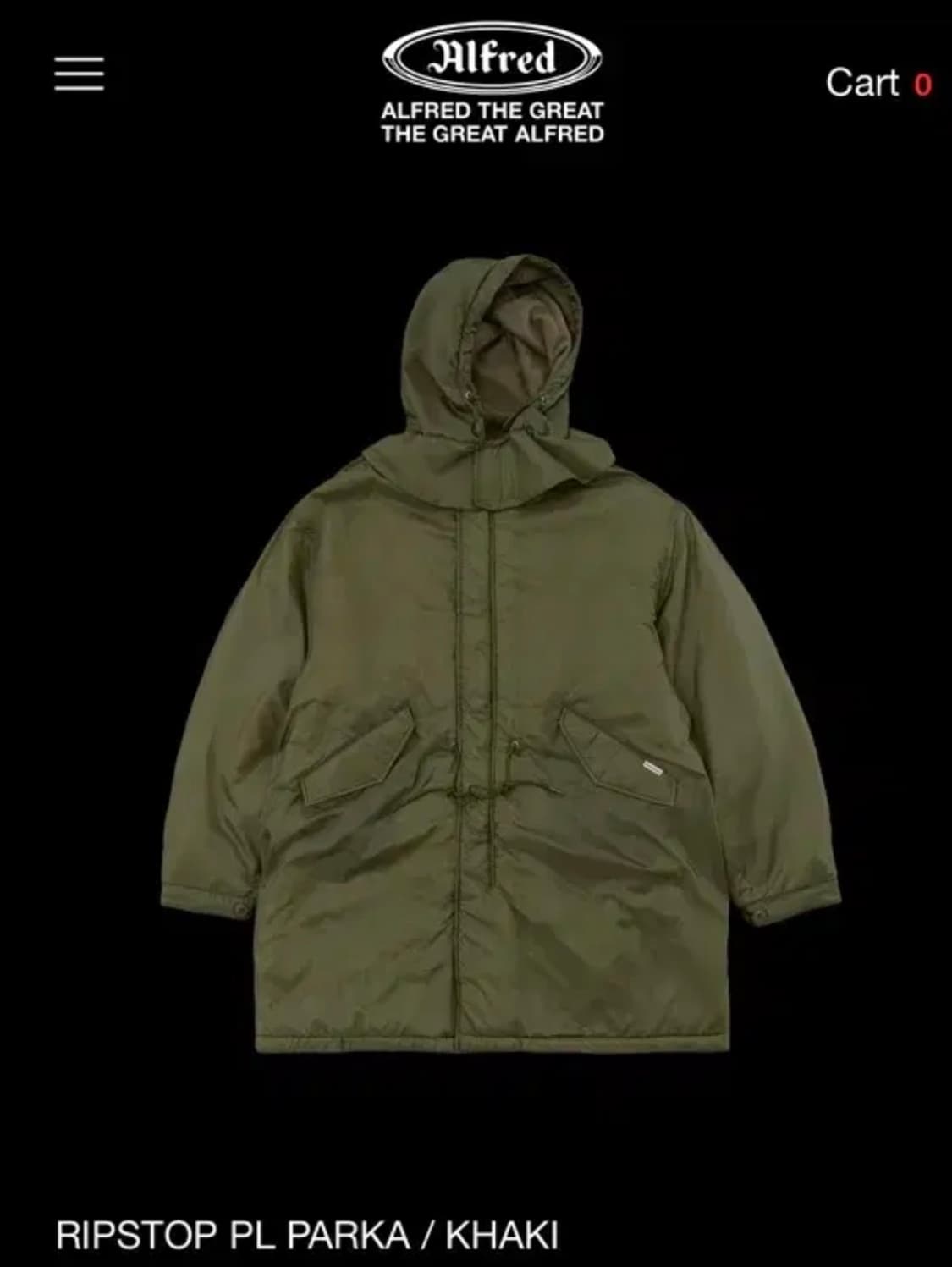 [구매] 헤리티지플로스 알프레드 립스타 pl 파카 m 상품이미지1