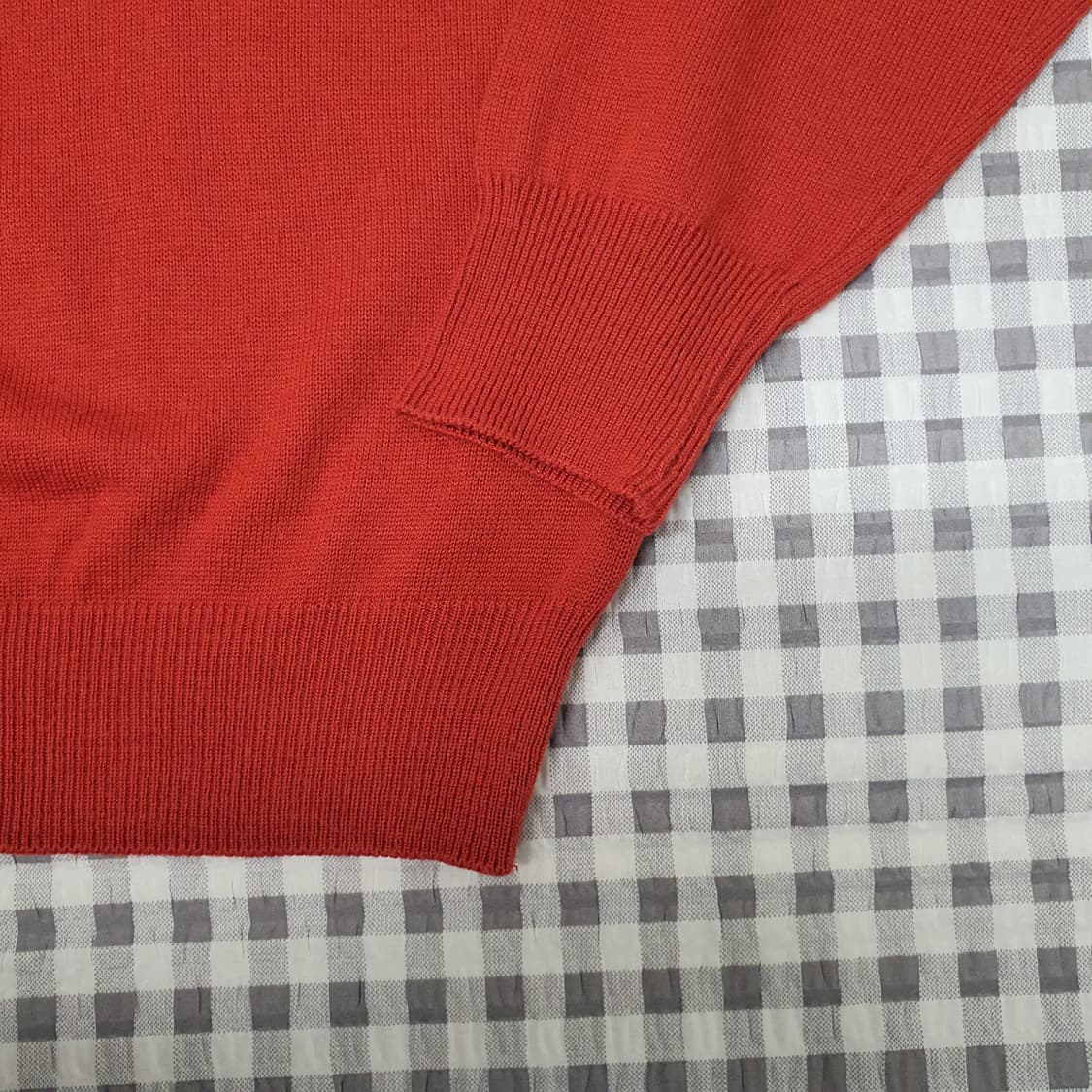 더티셔츠뮤지엄울 캐시비어 브이넥 얇은 니트 남자95 상품이미지4