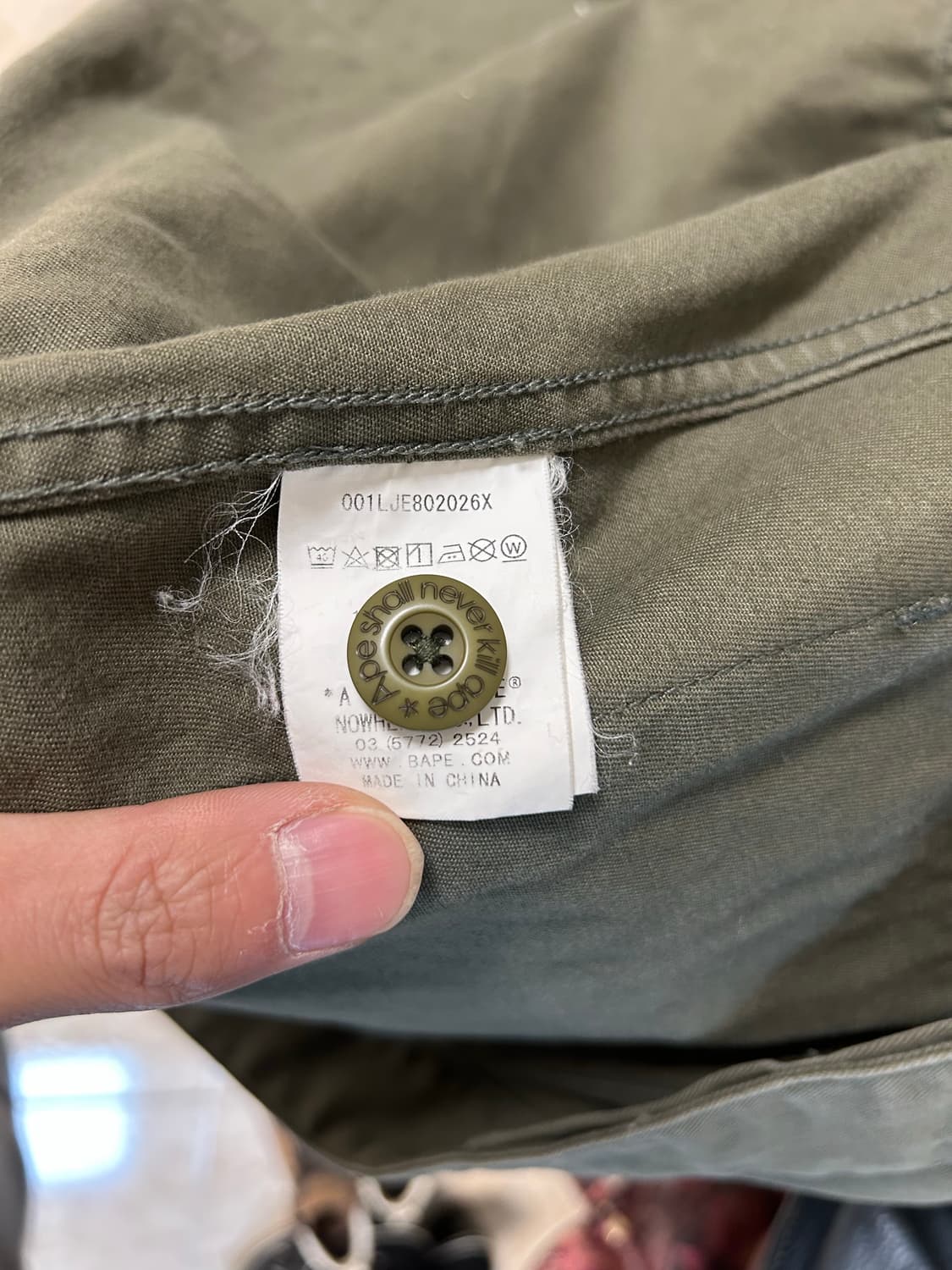 베이프 샤크 야상자켓 상품이미지7