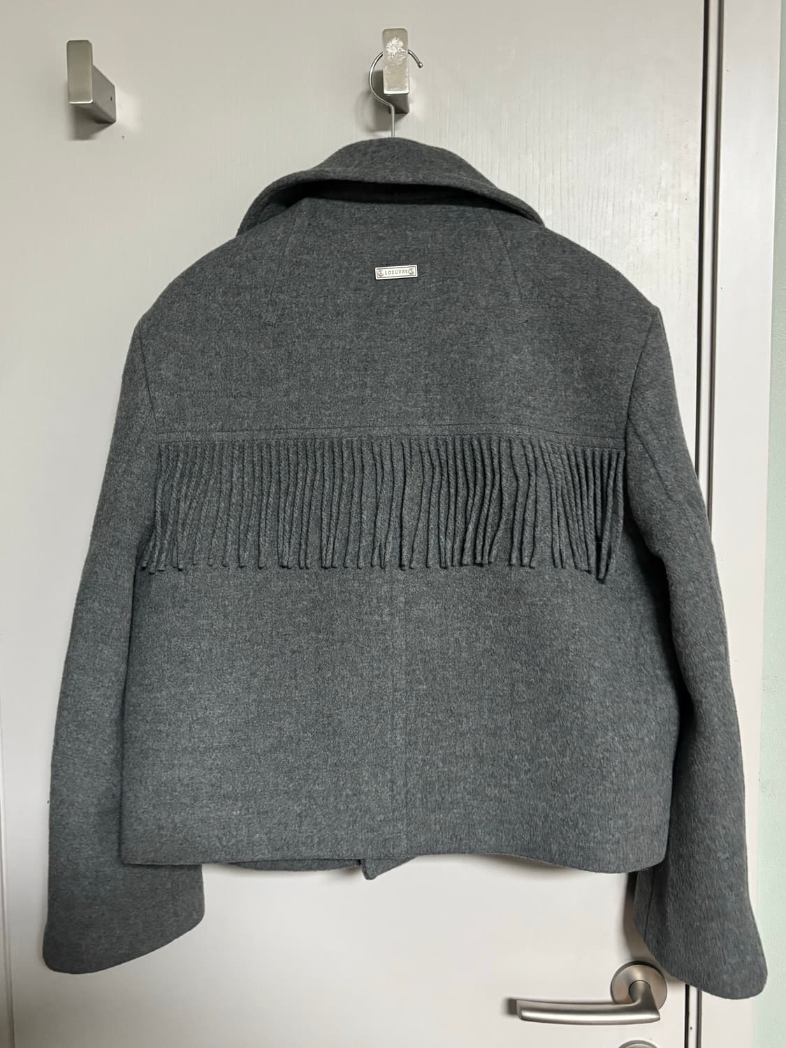 LOEUVRE 루에브르 프린지 울 자켓 / 구매가 329,000 상품이미지2