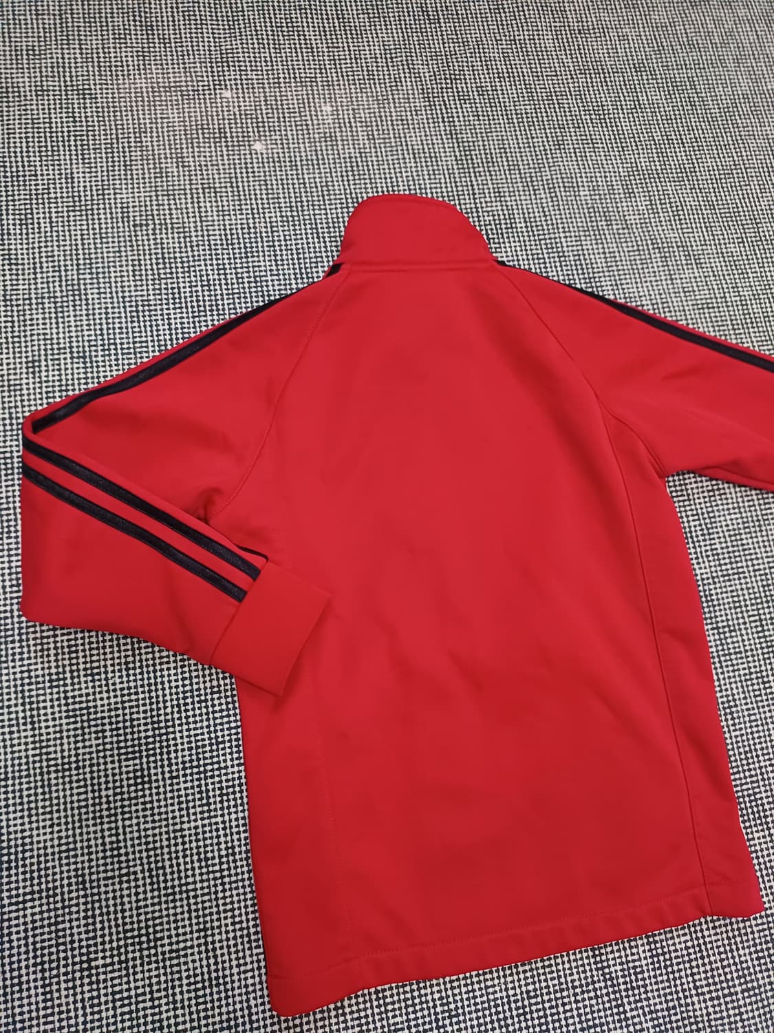 아디다스 레드 컬러 트랙탑 (저지)-초등저학년용 상품이미지6