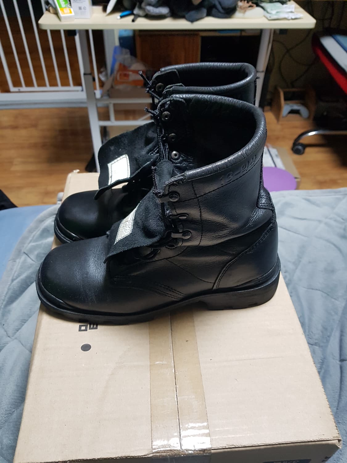 접착식 전투화 군화 255M 판매 상품이미지2