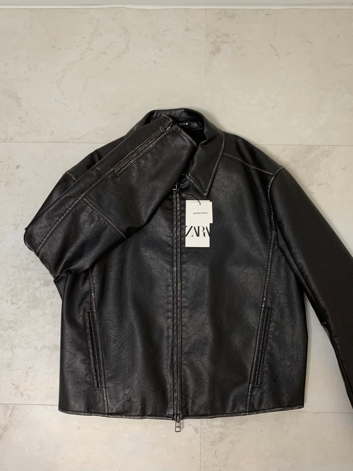 자라 페이크 레더 자켓(재킷) 상품이미지2