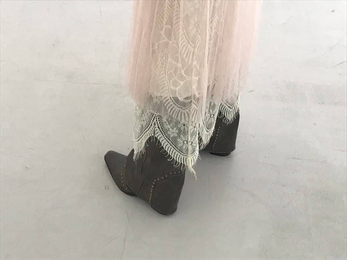 vintage lace sha skirt 상품이미지8