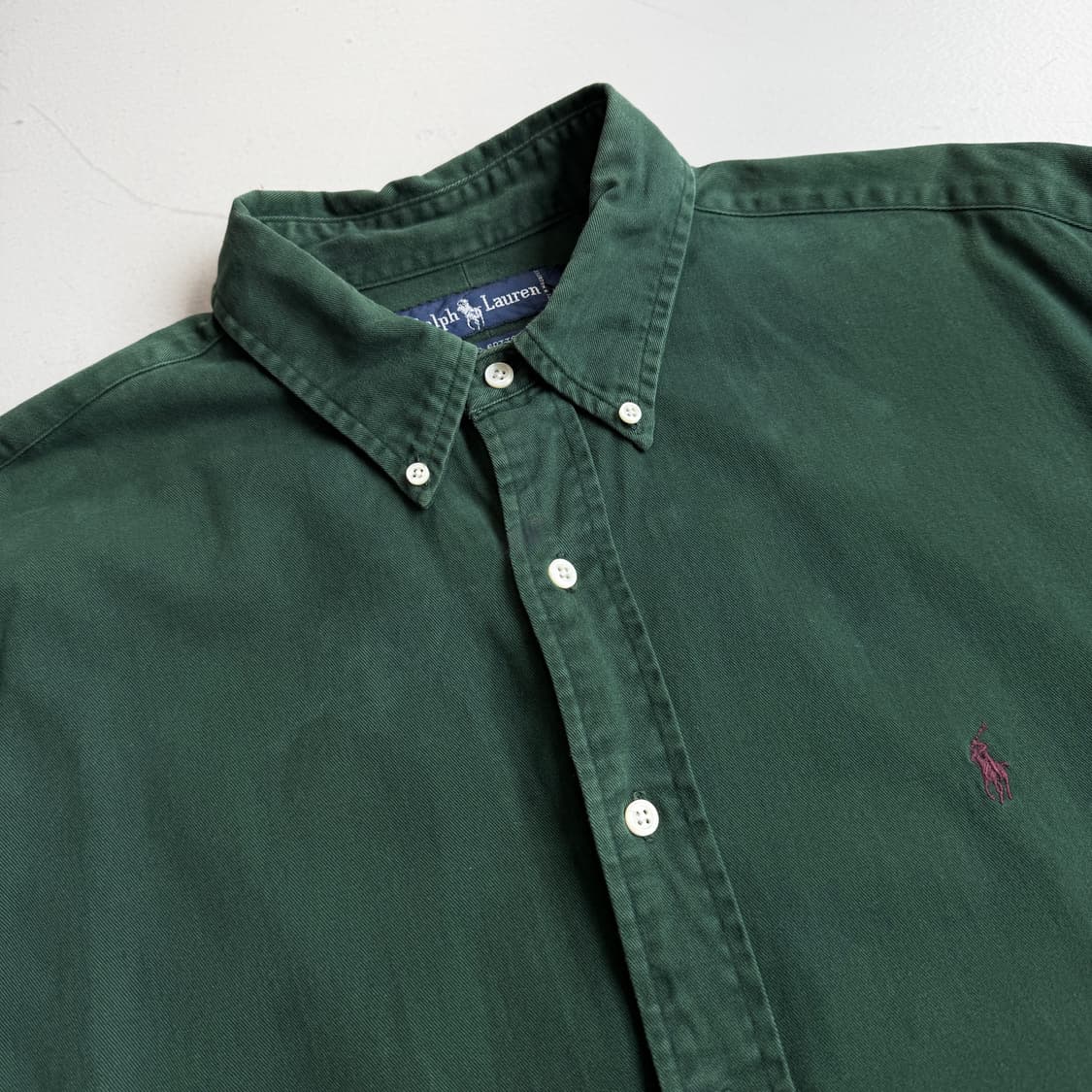 폴로 90s 옥스포드 셔츠 그린 상품이미지3