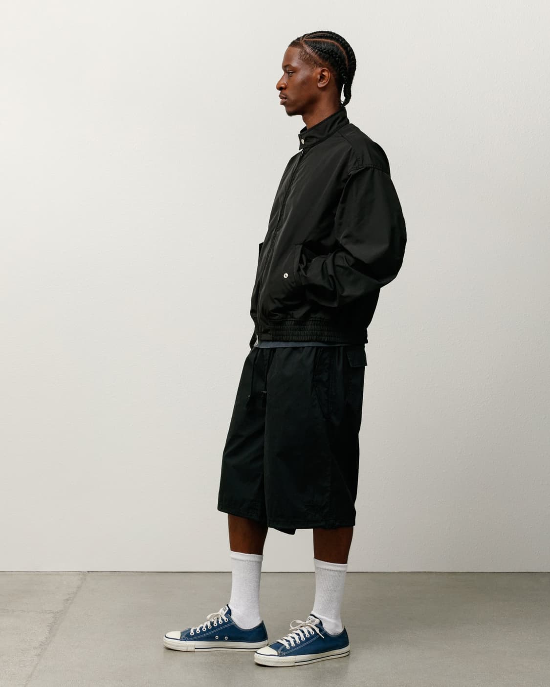 스투시 서프 팀 해링턴 자켓 블랙 XL 새상품 상품이미지3