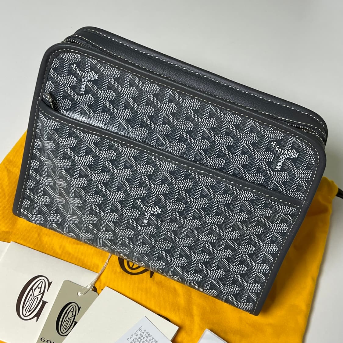 [정품] 새상품급 / MM 고야드 쥬방스 토일렛백 그레이 상품이미지2