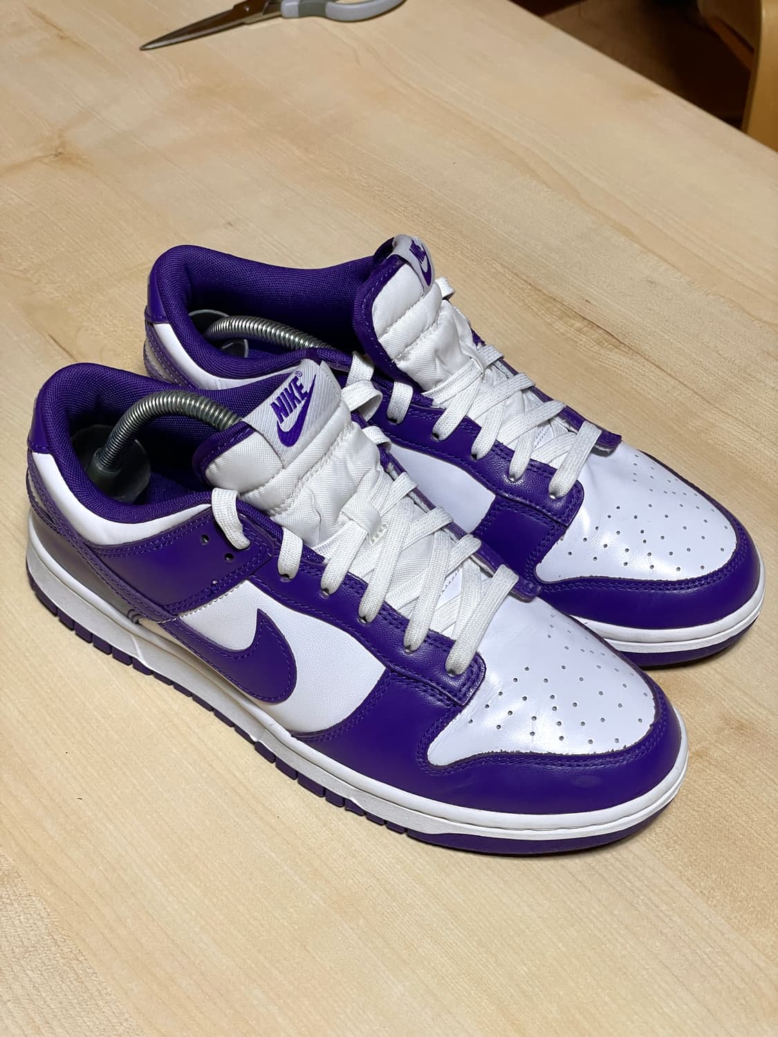 나이키 덩크 로우 코트 퍼플 상품이미지1