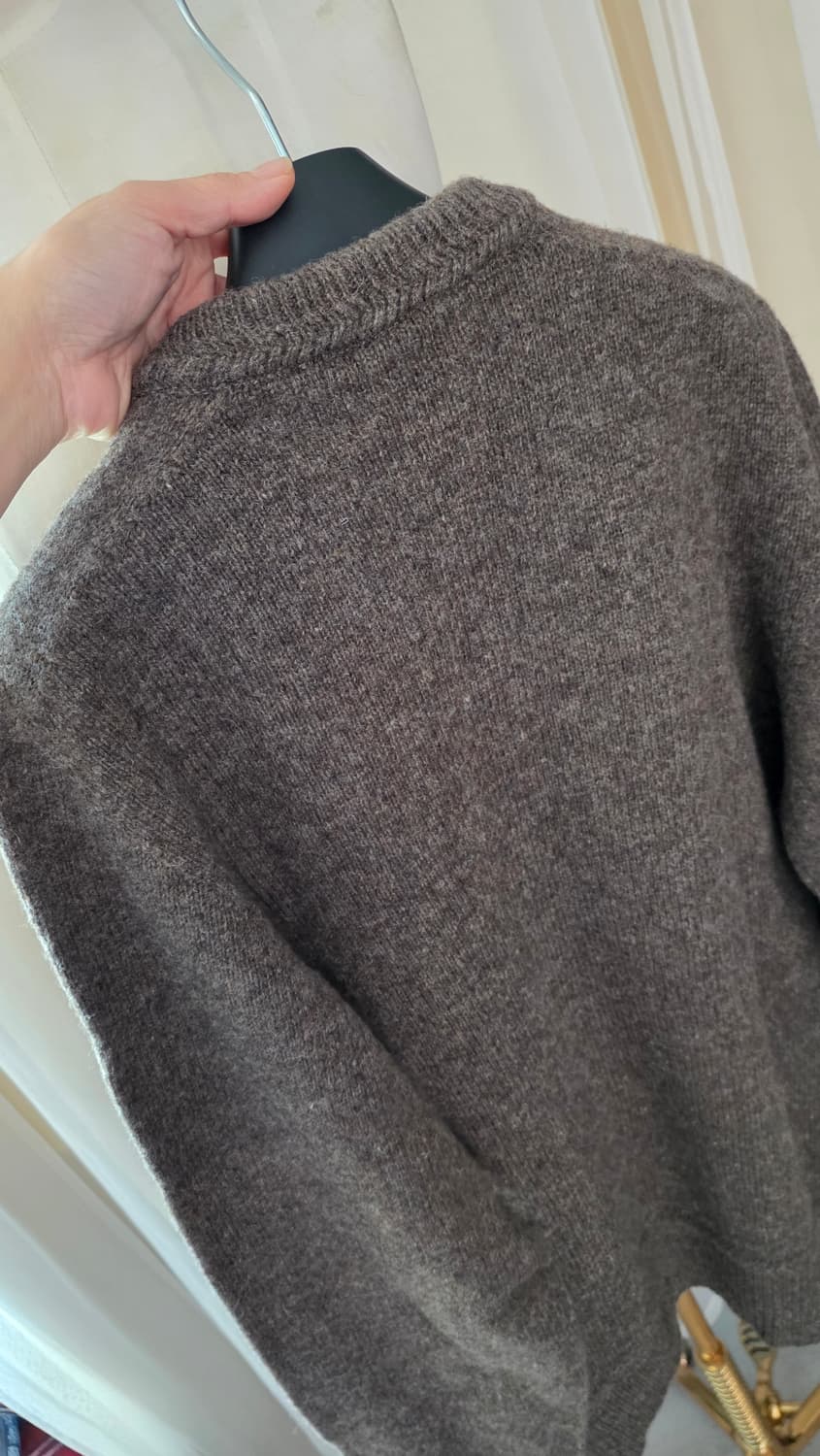 르메르 여성 브이넥 니트 XS 상품이미지6