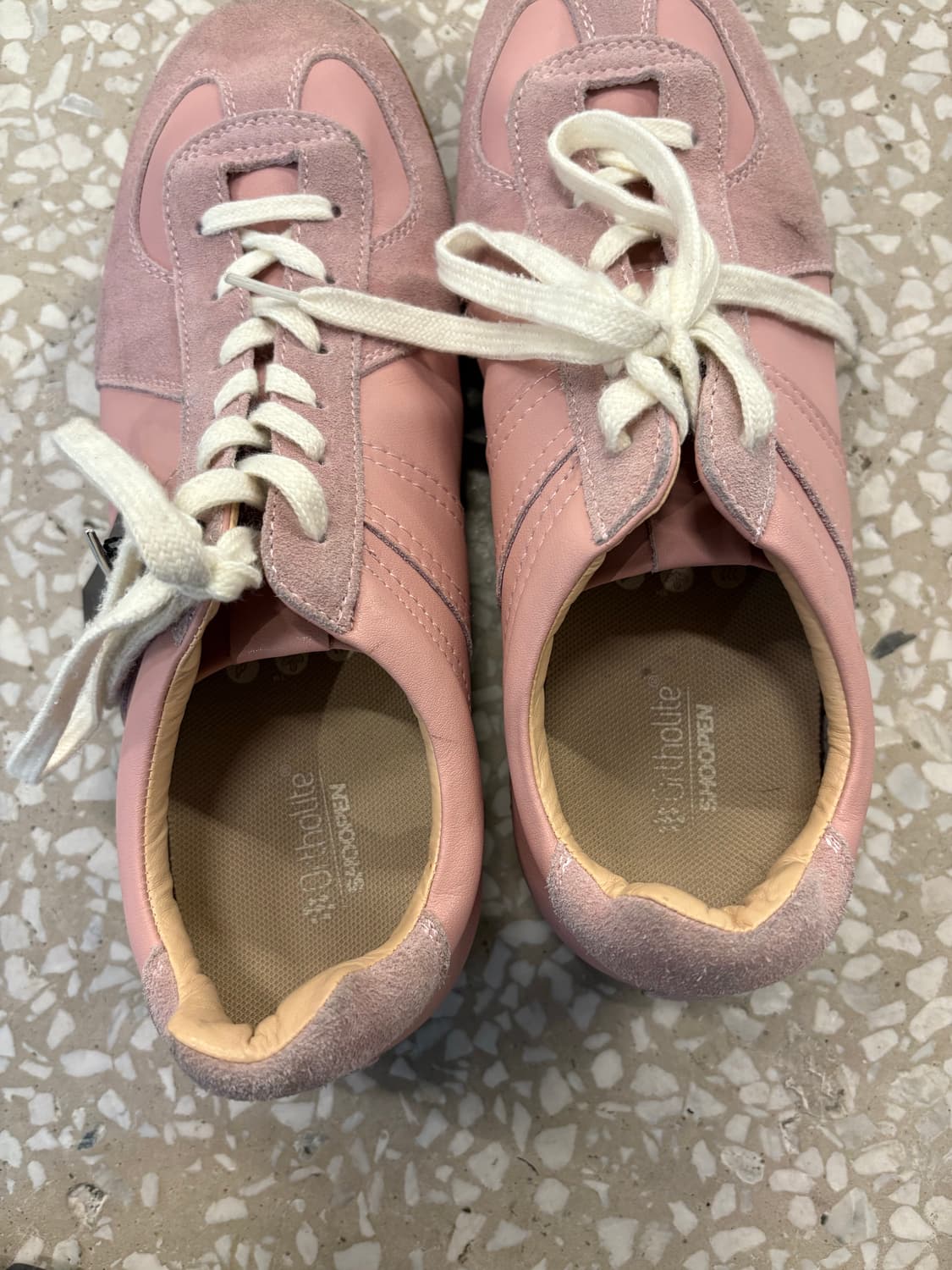 Shoopen pink sneakers 상품이미지6