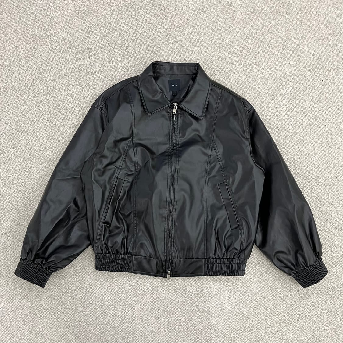 M 데이 레더 블루종 자켓 0219M 상품이미지1