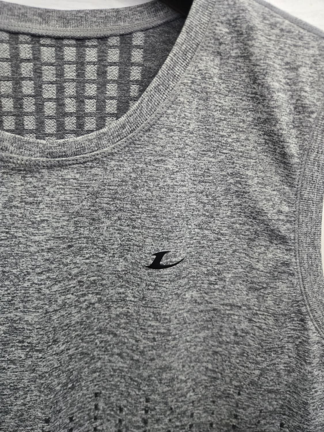 105,XL )) lecaf 르까프 나시티셔츠!~ 그레이 색상~ 상품이미지2