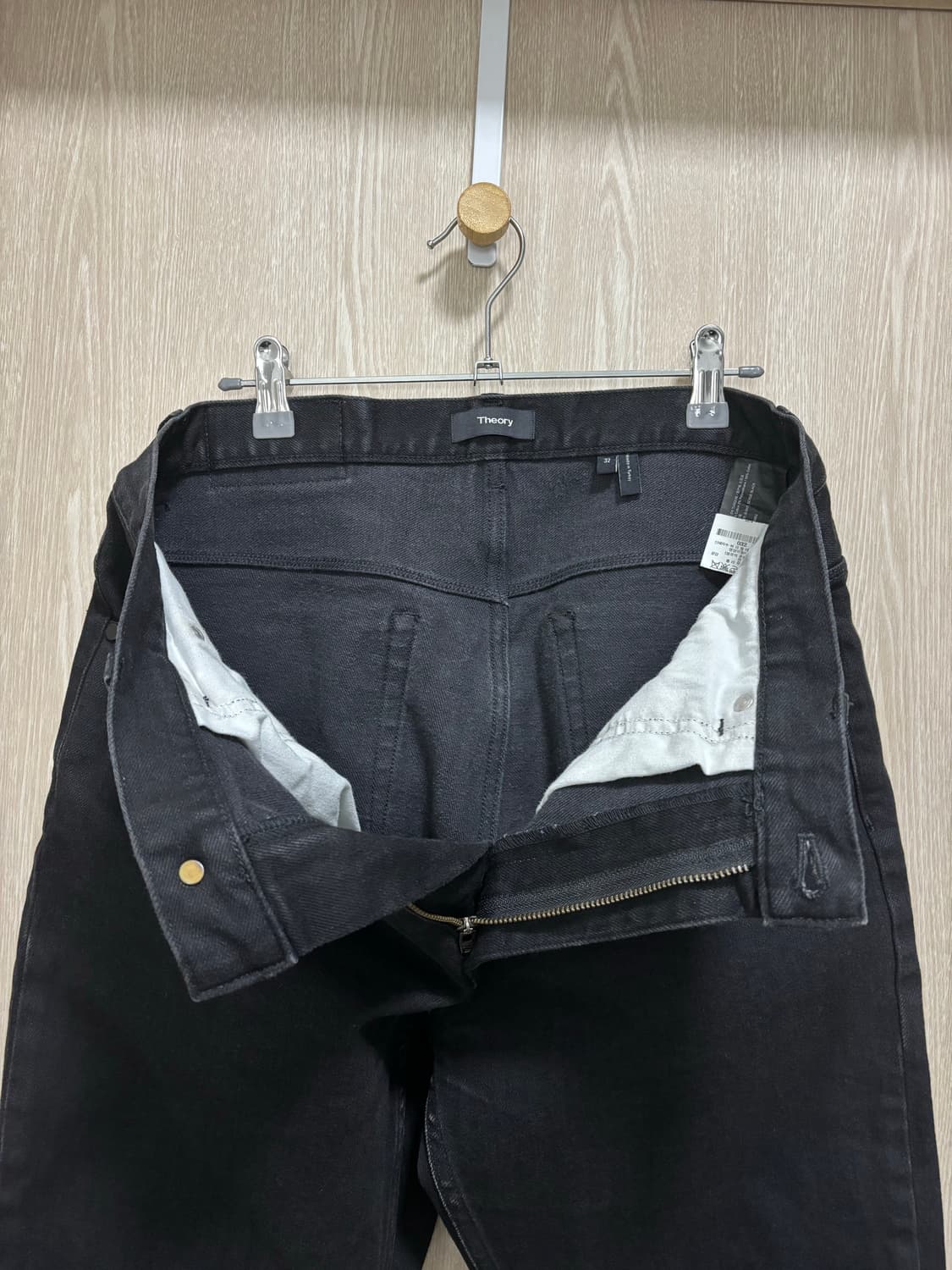 띠어리 헤이더 데님팬츠 32" / 서지블랙 상품이미지4