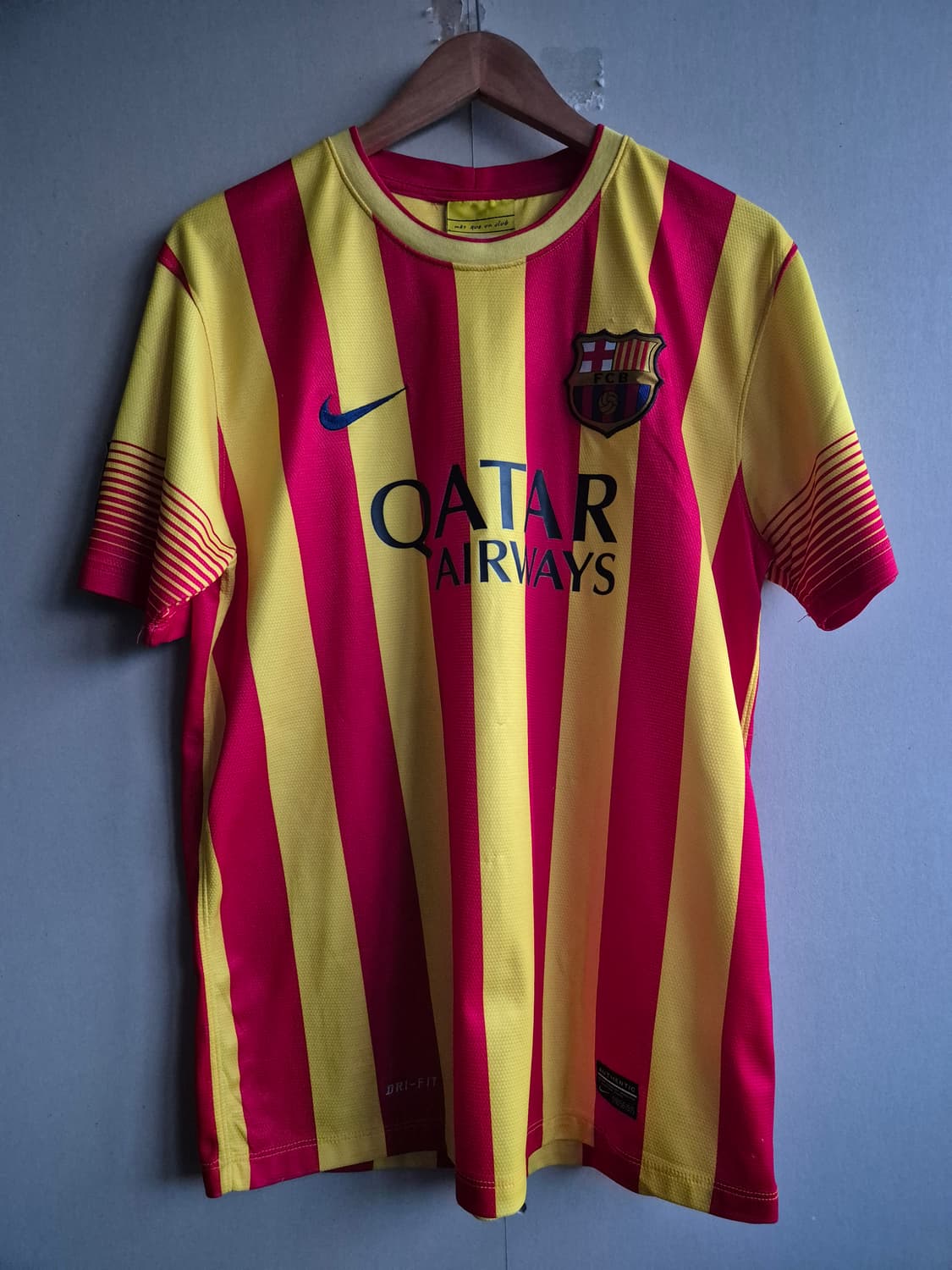 Nike 나이키 13-14 fc바르셀로나 어웨이 유니폼 10.Messi 상품이미지1