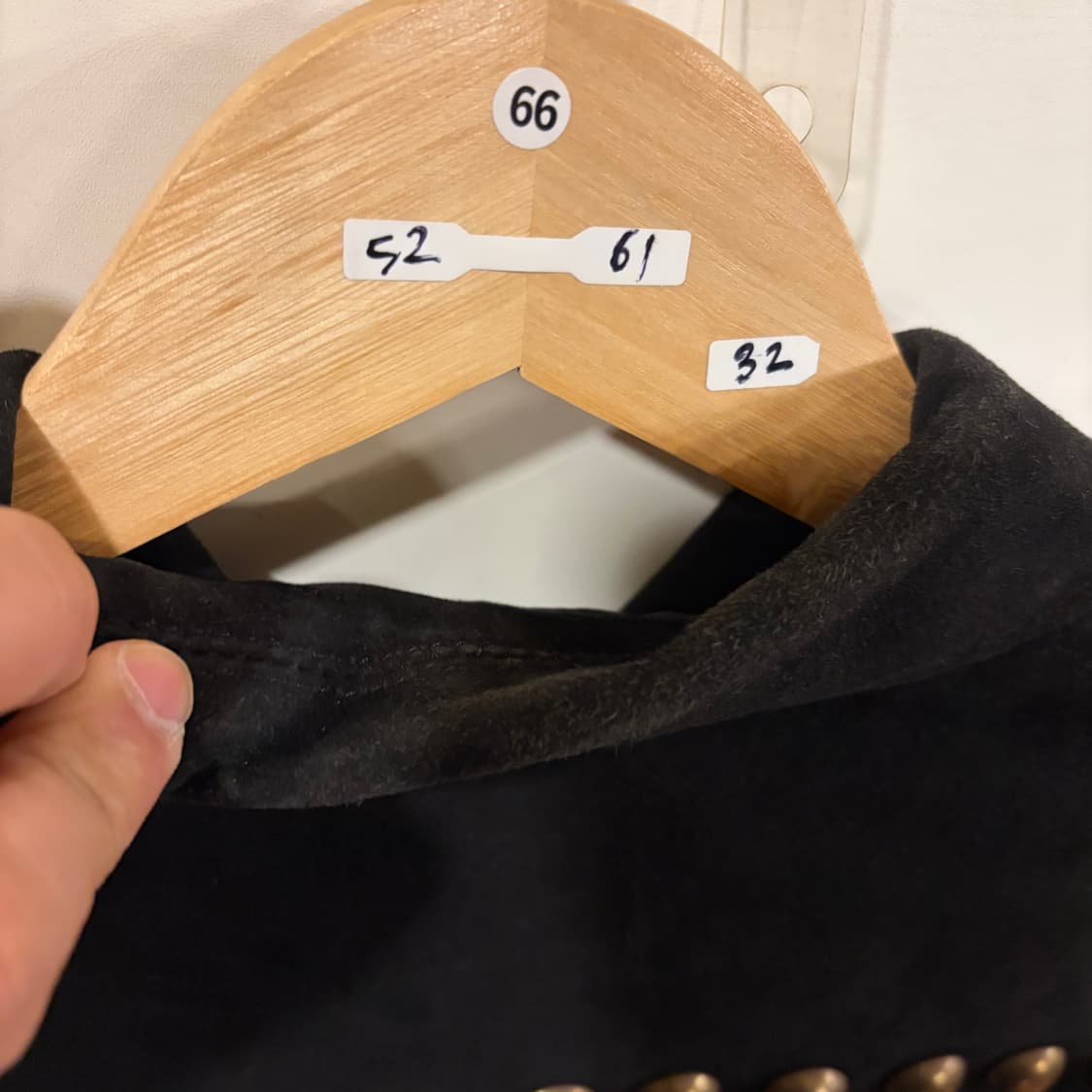 산드로 고트레더 스터드자켓 상품이미지6