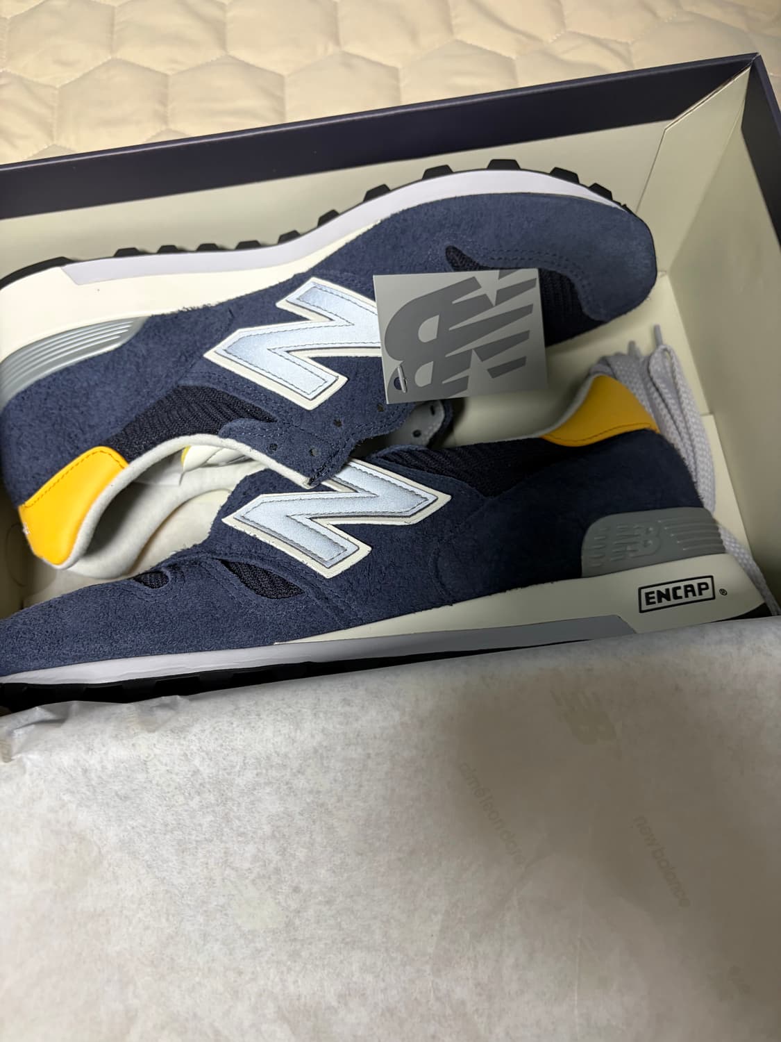 에임레온도르 뉴발란스 1300 네이비 / 265 상품이미지1