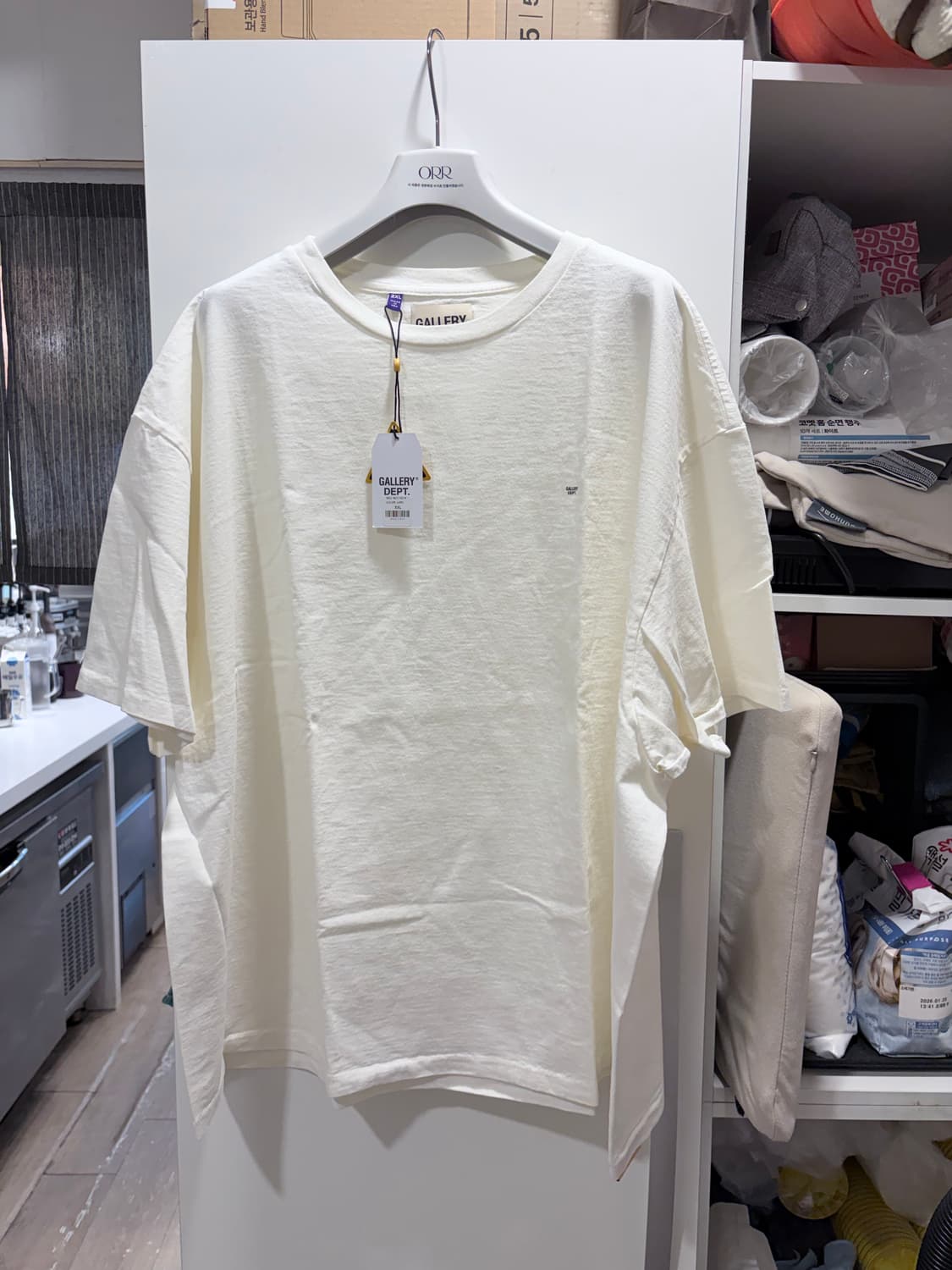 갤러리 디파트먼트 마이크로 로고 반팔티셔츠 XXL 상품이미지1