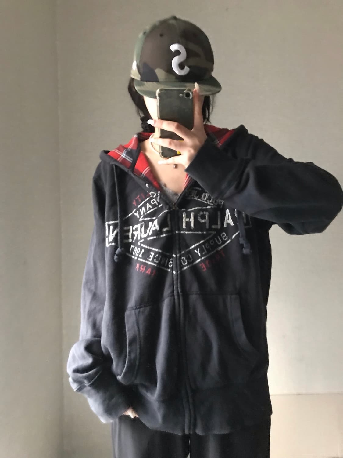 폴로 빅로고 후드집업 상품이미지2