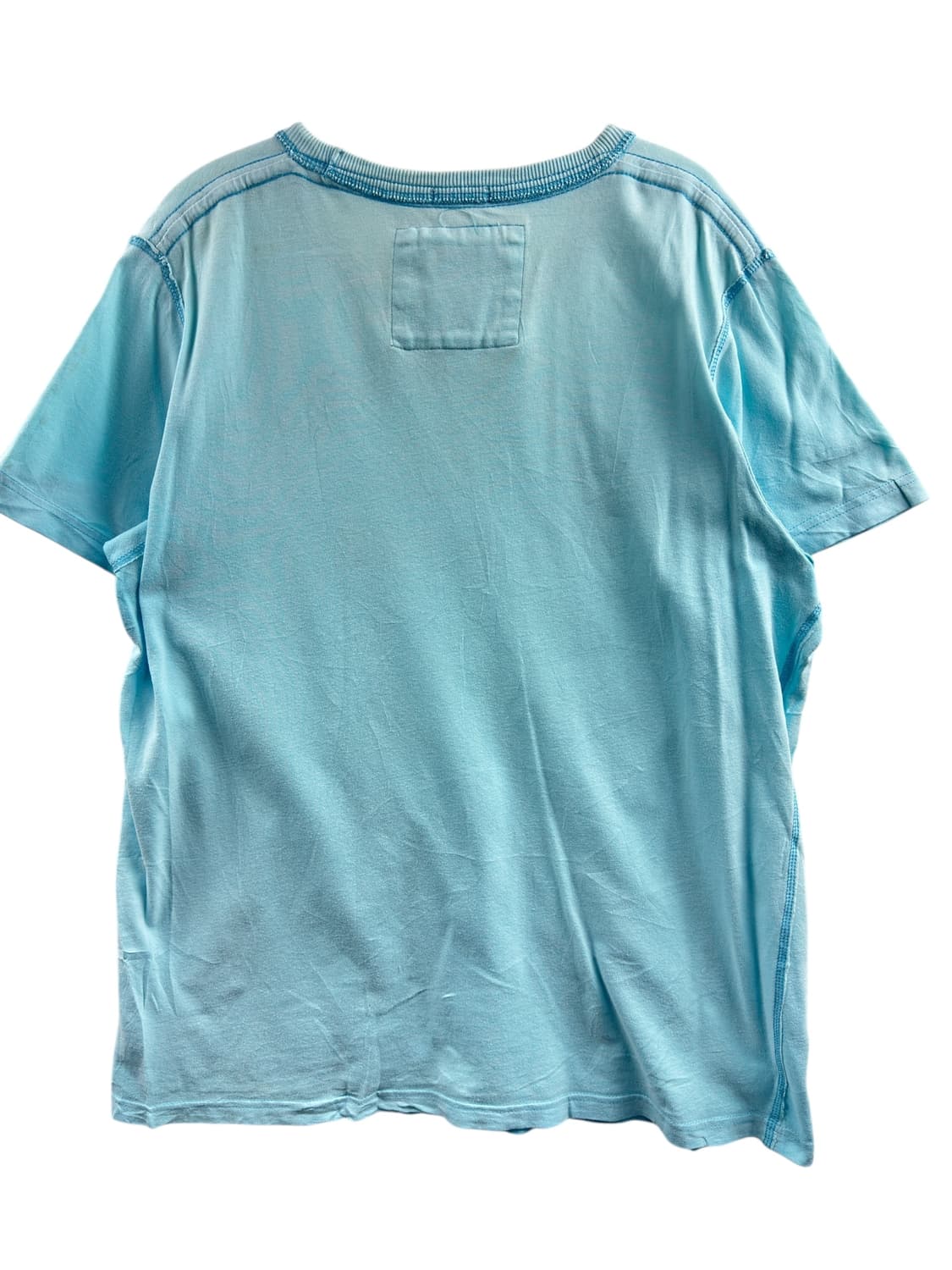 아베크롬비 파스텔블루 아치로고 슬리브1302 상품이미지2