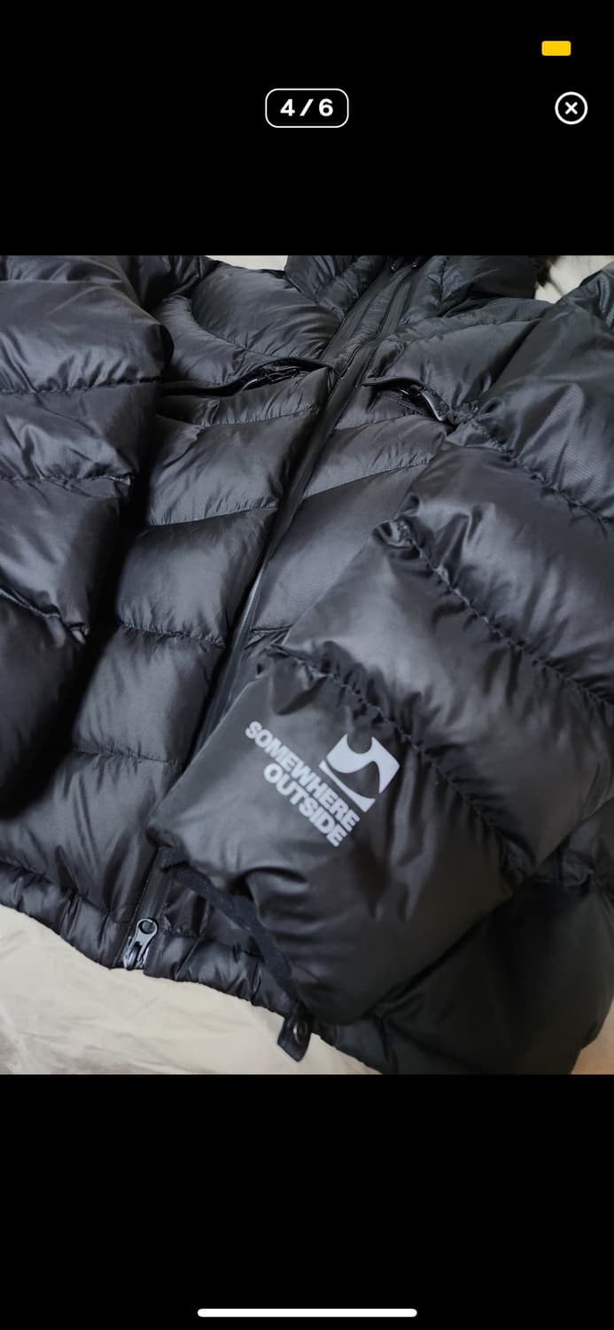 썸웨어아웃사이드 구스 다운 패딩 XL 상품이미지4