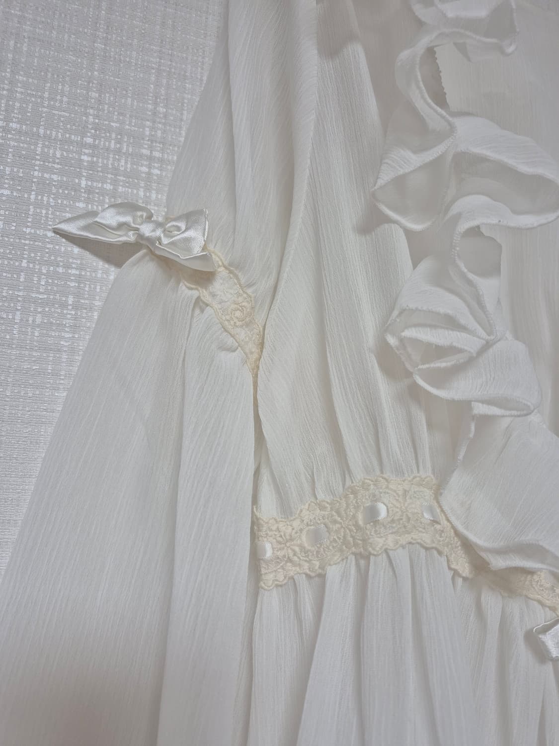 리즈리사 Chambre a couche 쉬폰 롱 가디건 입니다 ♡♡ 상품이미지4