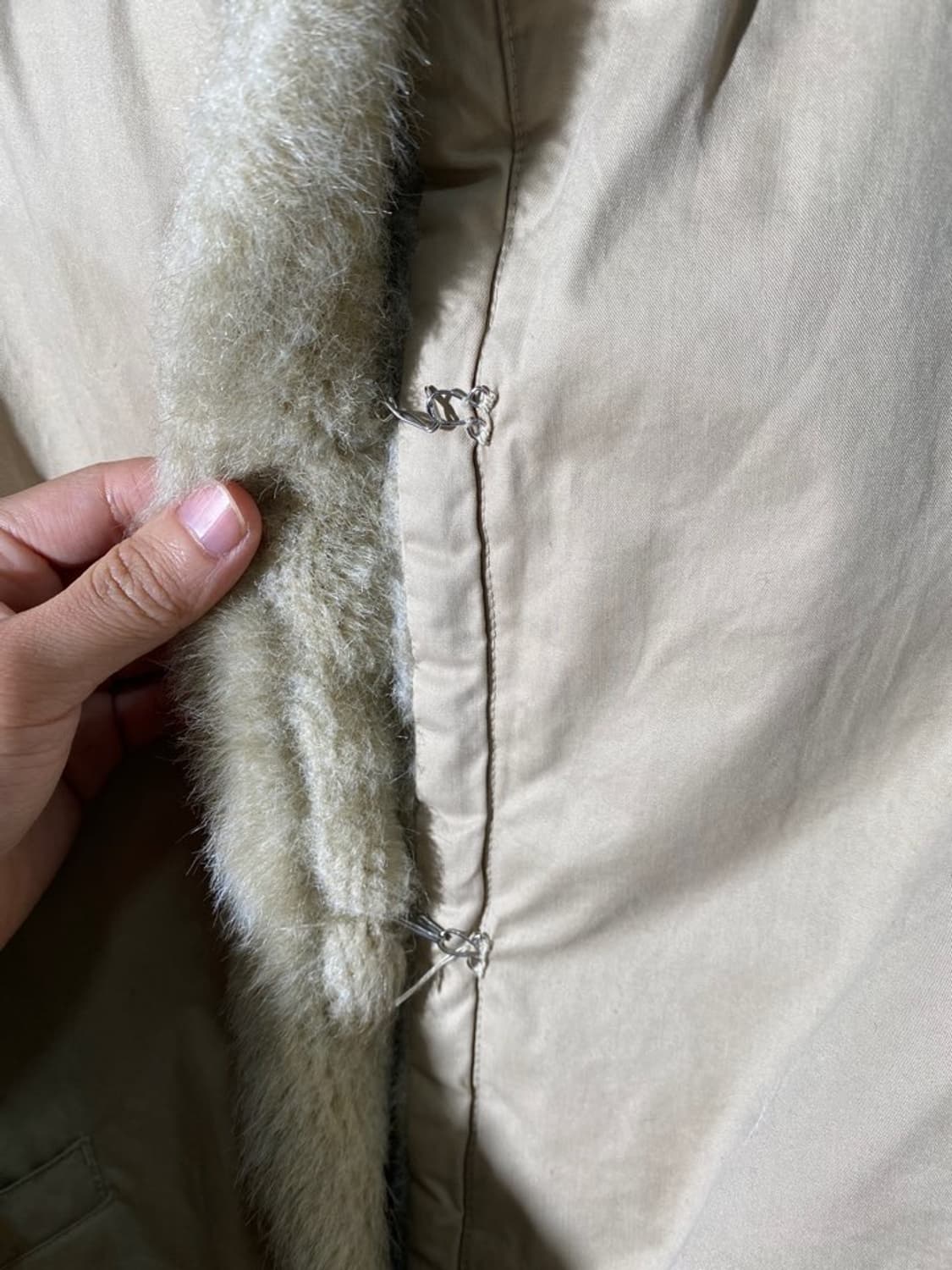 la so la 퍼 카라 자켓 상품이미지3