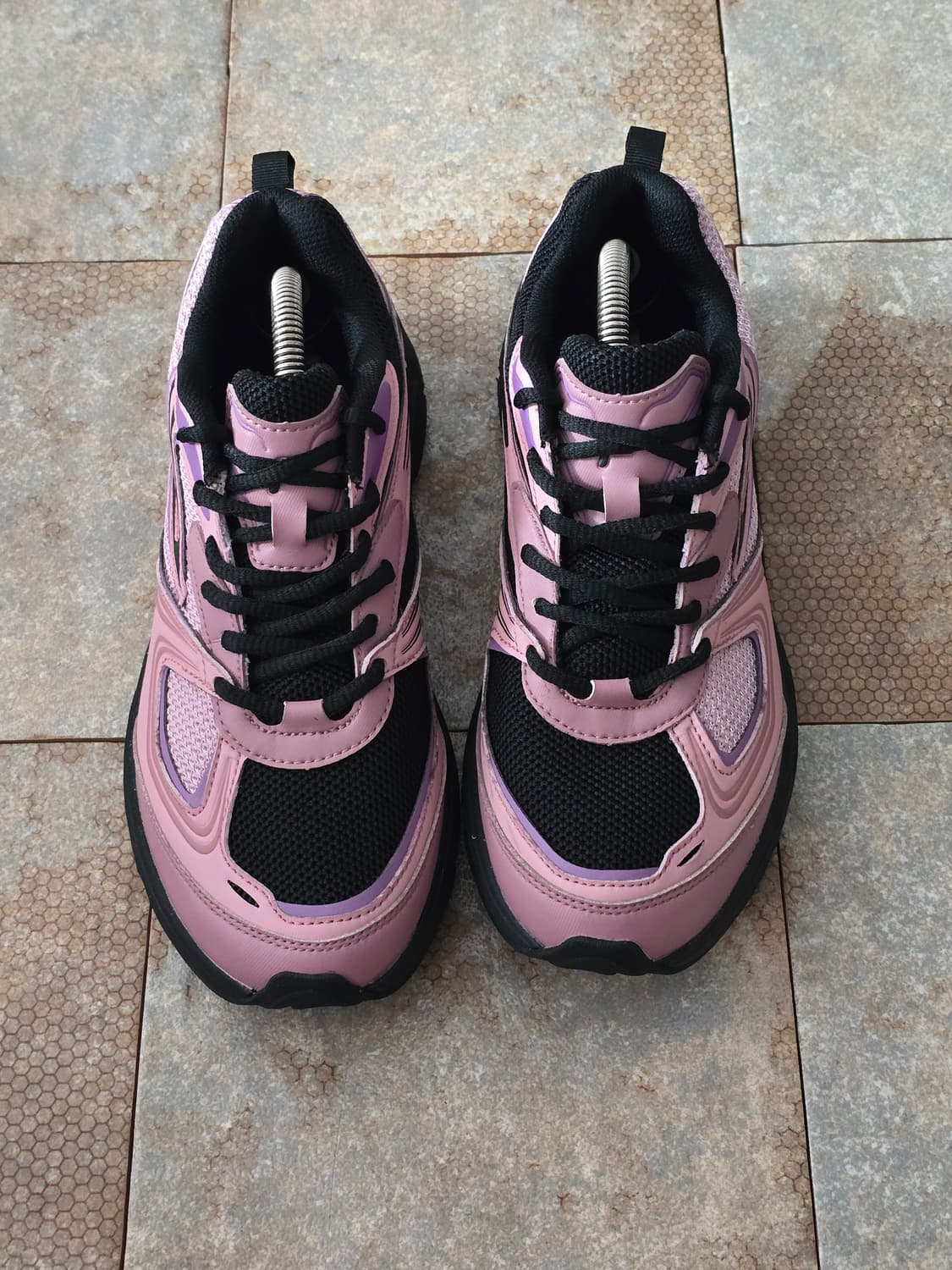 (245)휠라 인터런 블랙 핑크  상품이미지2