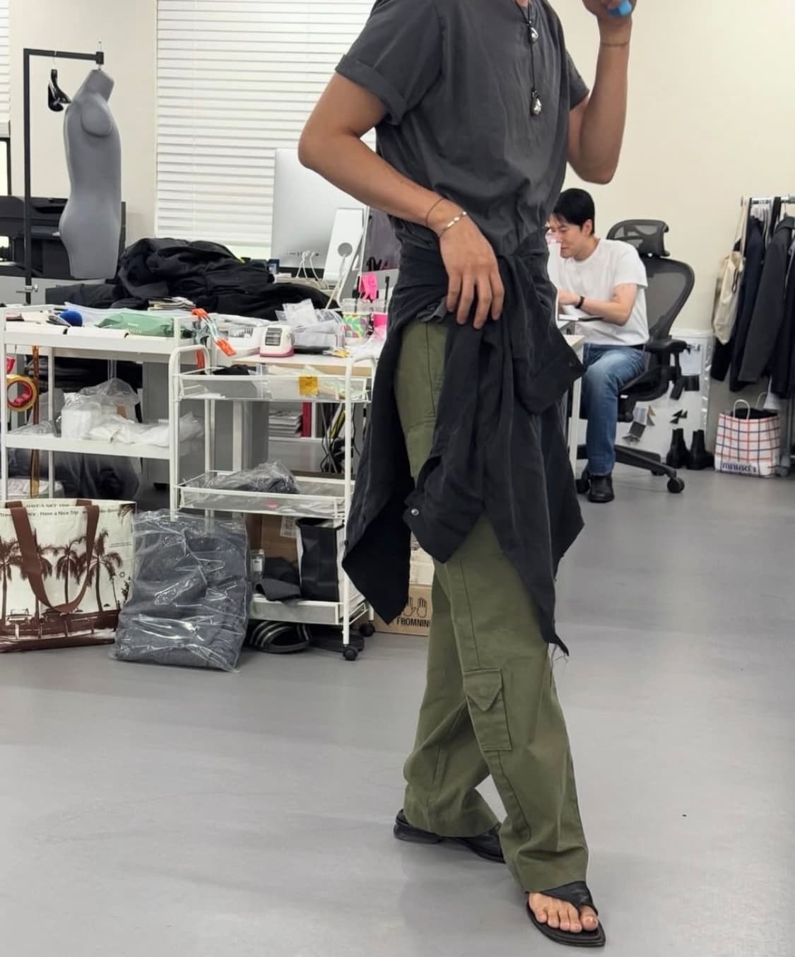 ➕(새상품) VANS 카고팬츠 상품이미지5