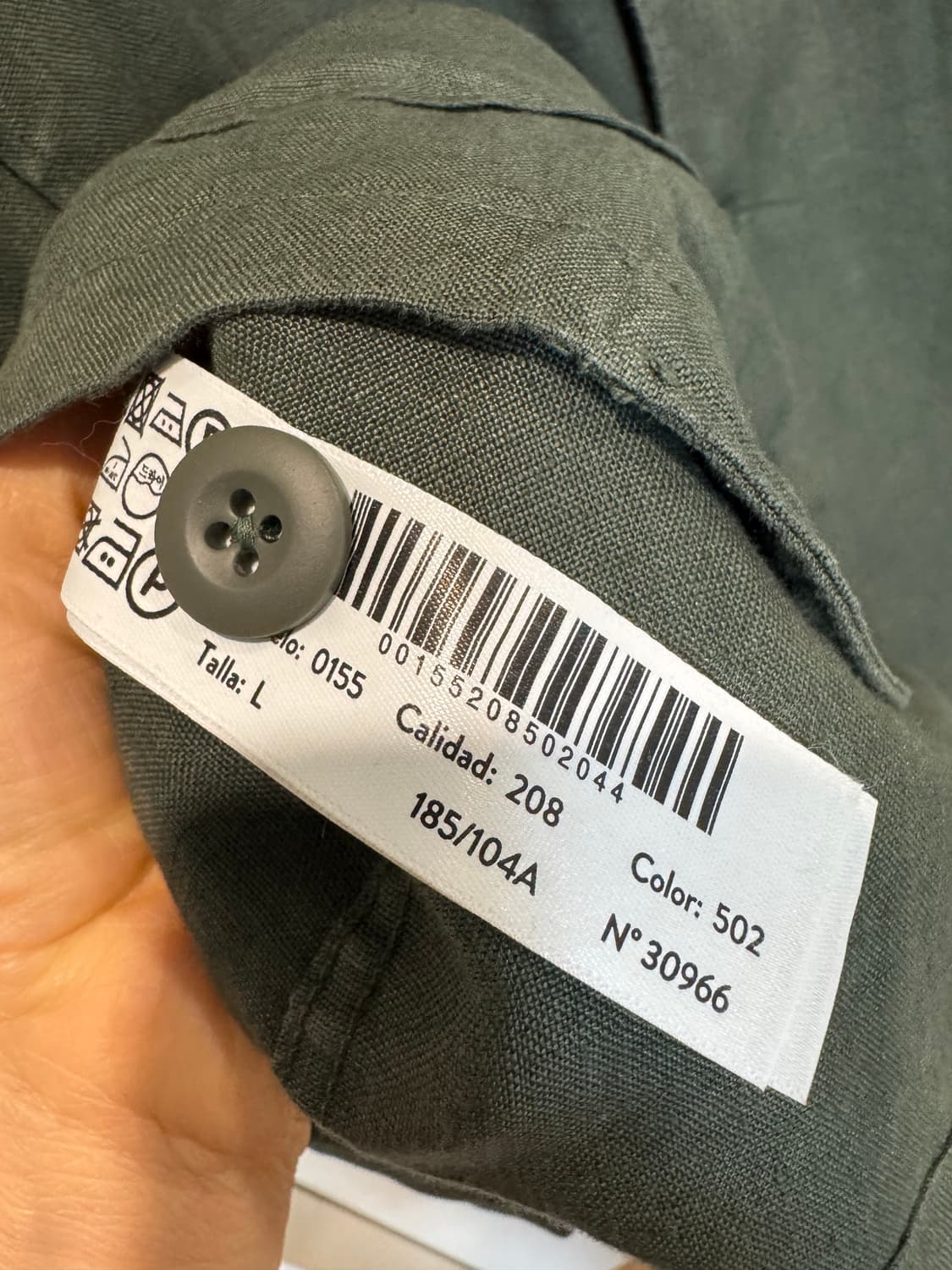 마시모두띠 린넨 셔츠 자켓 상품이미지5