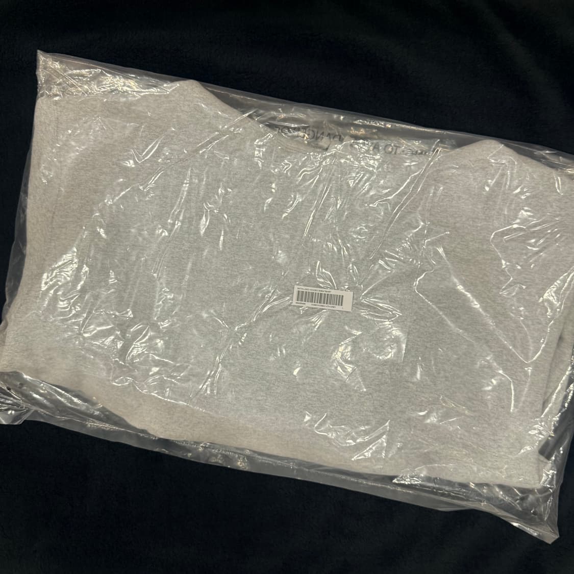 슈프림 사틴 아플리케 후드 후드티 헤더 그레이 L 26SS 상품이미지2