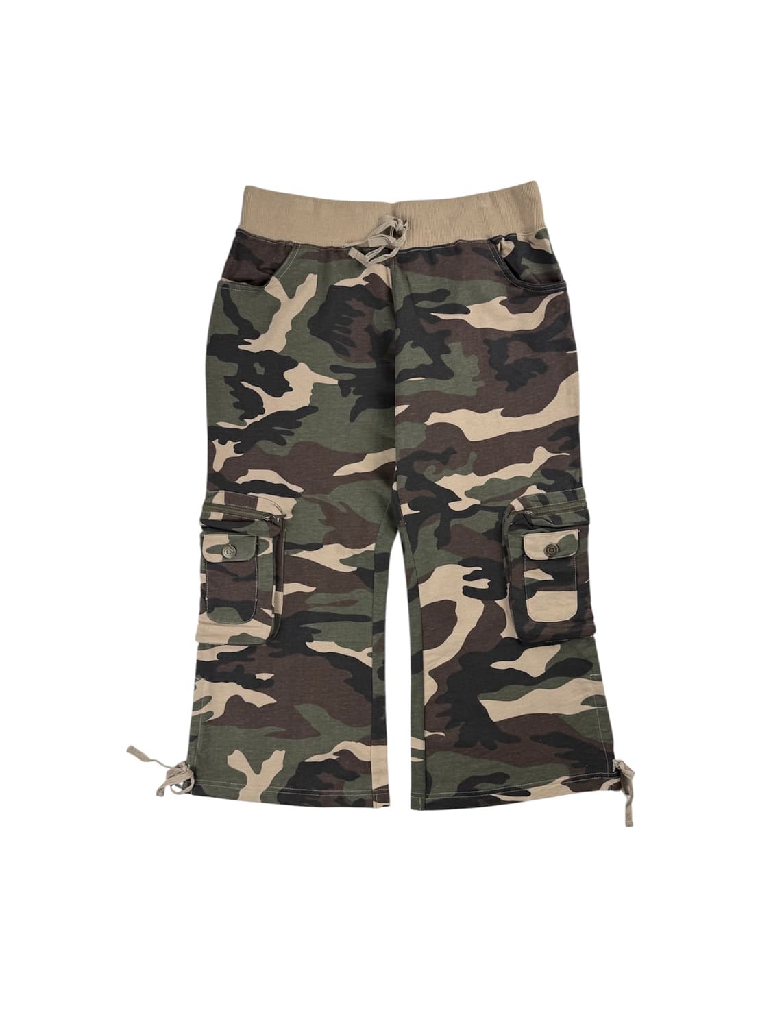 JPN 카모 카프리 팬츠 상품이미지1