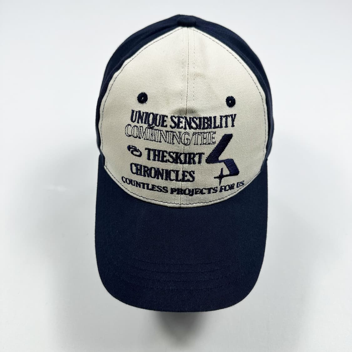 VTG 빈티지 레터링 네이비 볼캡 모자 상품이미지2