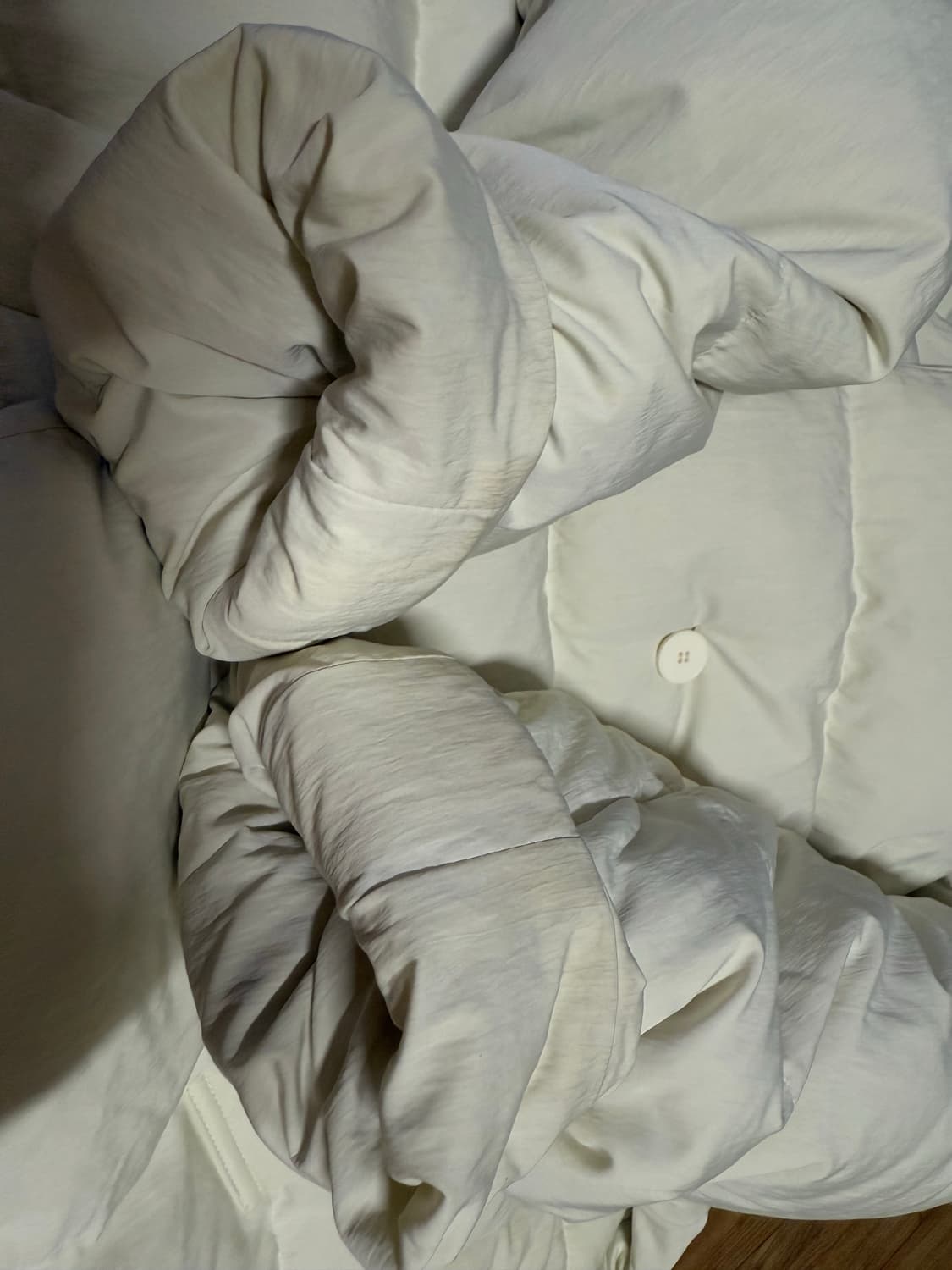 유노이아 구스다운 숏점퍼 m사이즈 화이트 상품이미지7