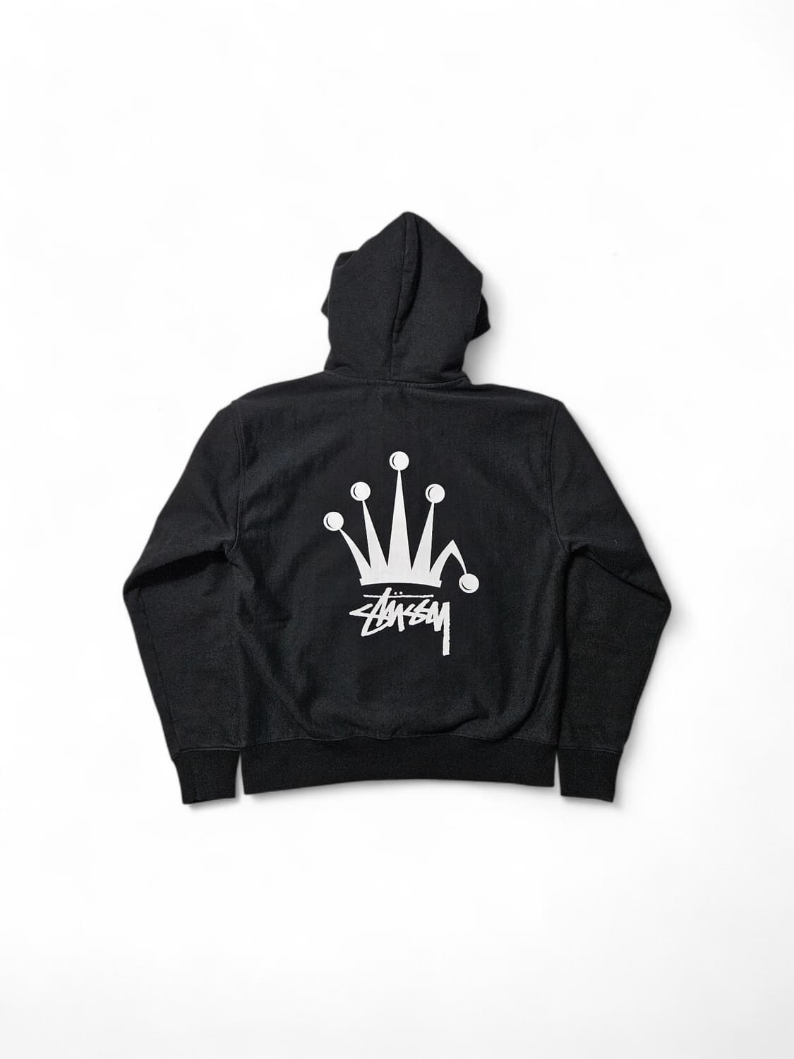 스투시 스탁 크라운 후드 후드티 민트급 L 상품이미지2