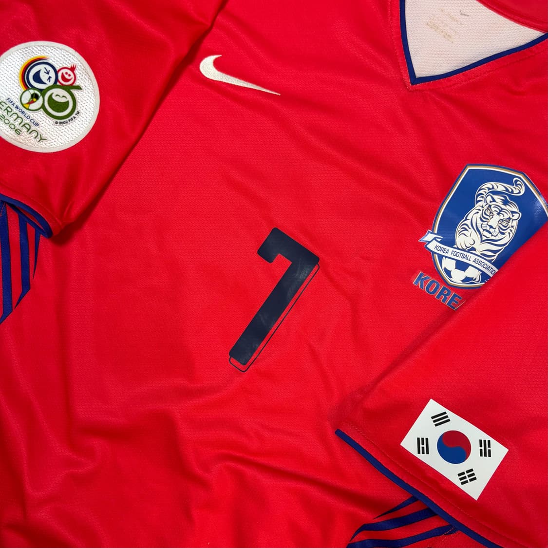 나이키 06 08 대한민국 국가대표 한국 국대 홈 박지성 유니폼 상품이미지3
